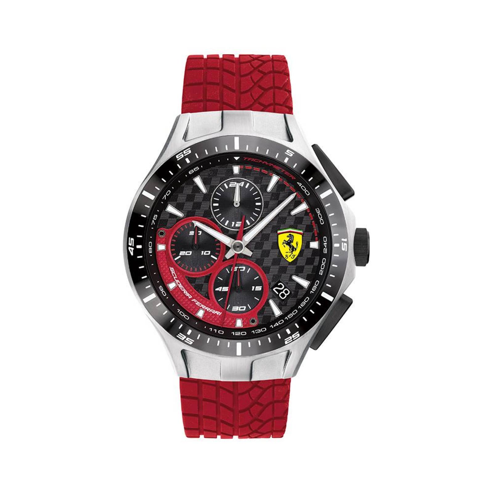 Reloj Ferrari Hombre Race Day Rojo 0830697 - S007 