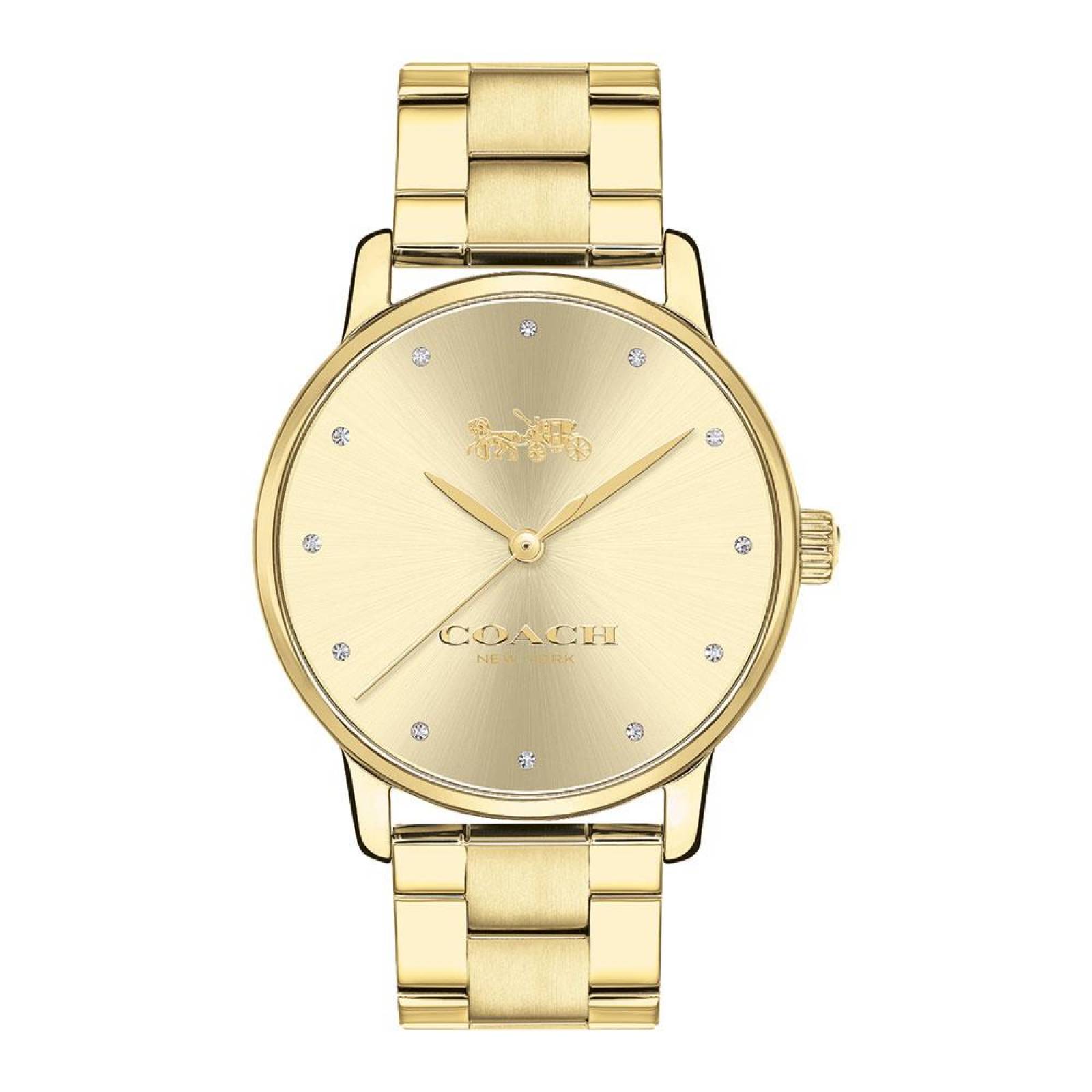 Reloj Coach Dama Grand Dorado 14502927 - S007 