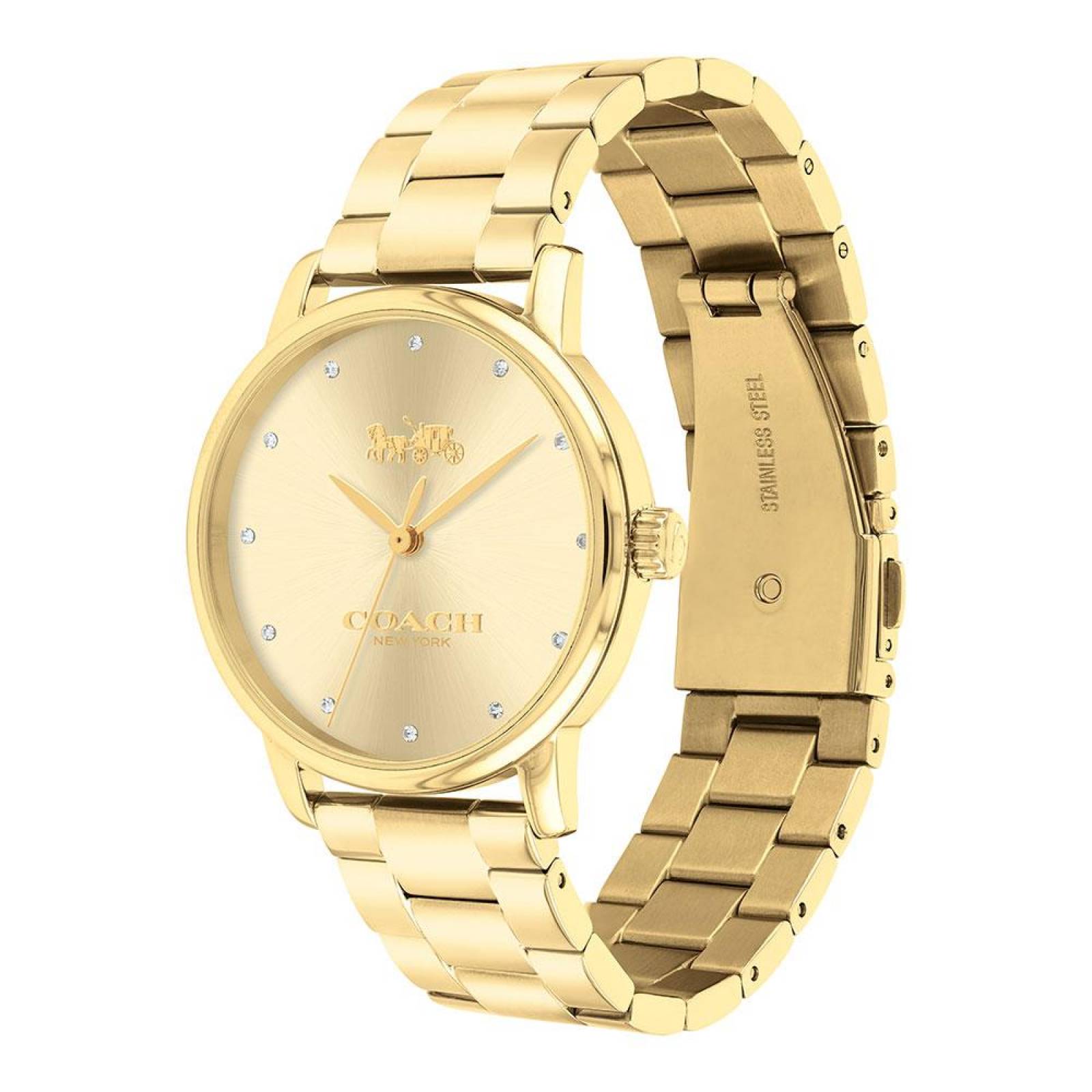 Reloj Coach Dama Grand Dorado 14502927 - S007 