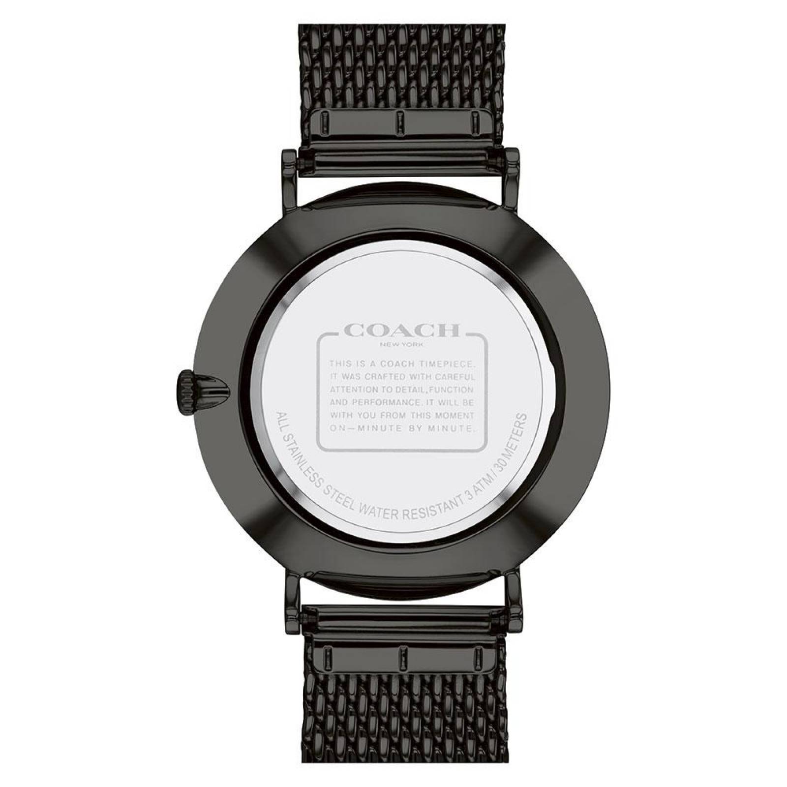 Reloj Coach Hombre Charles Negro 14602148 - S007 