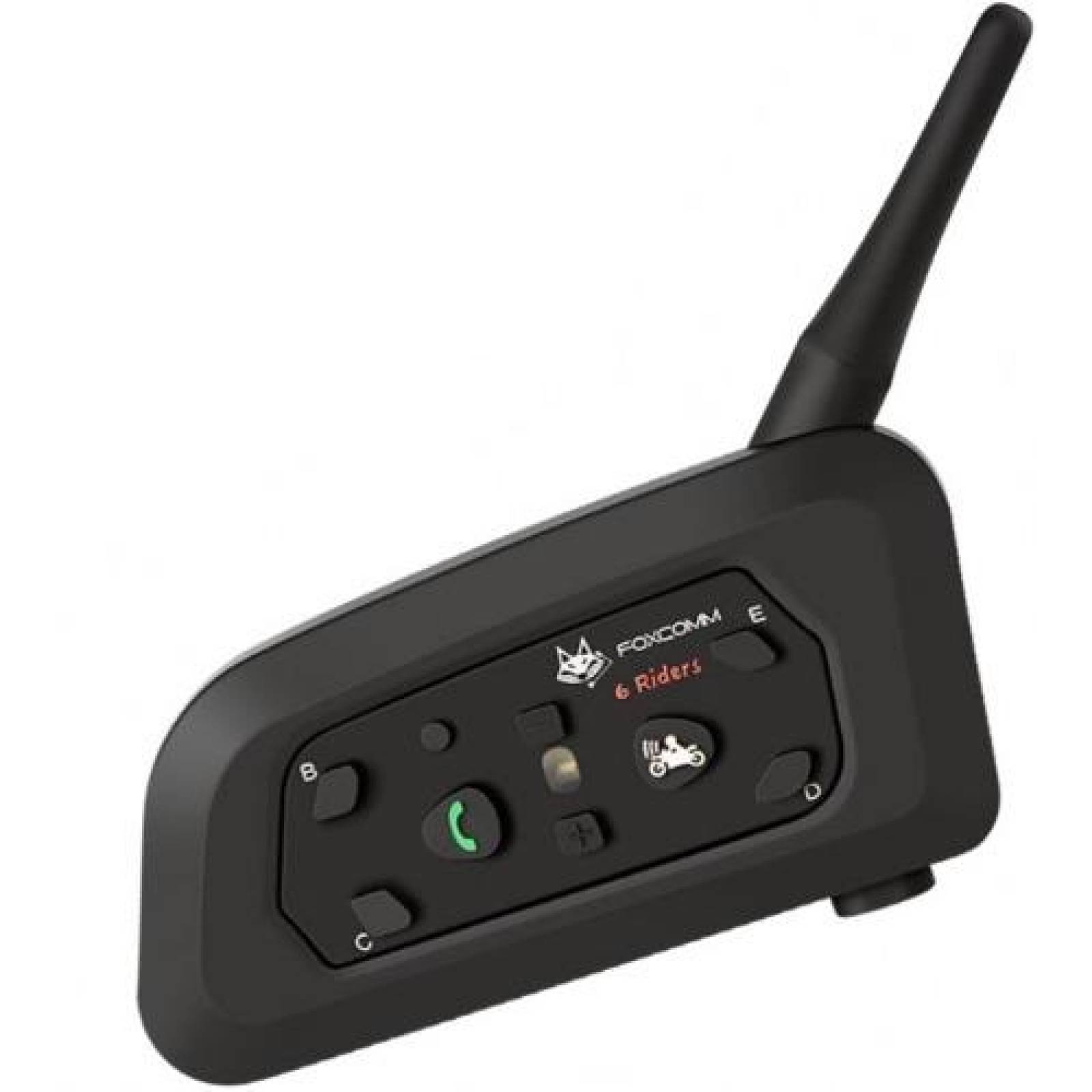 Intercomunicador Para Motocicleta Foxcomm V6 Pro - S006 