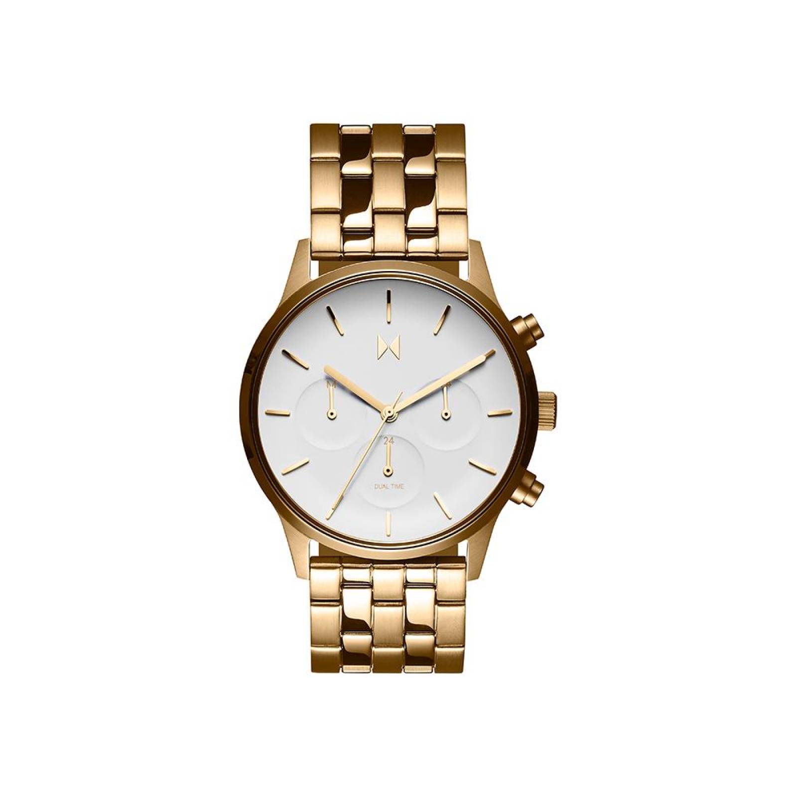 Reloj de Mujer con Pulsera en Oro Acero Inoxidable 6 Piezas Relojes Para  Mujeres