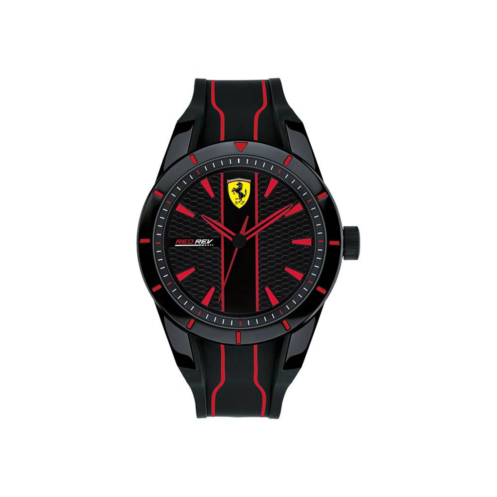 Reloj Ferrari Hombre Redrev Negro 0830481 - S007 