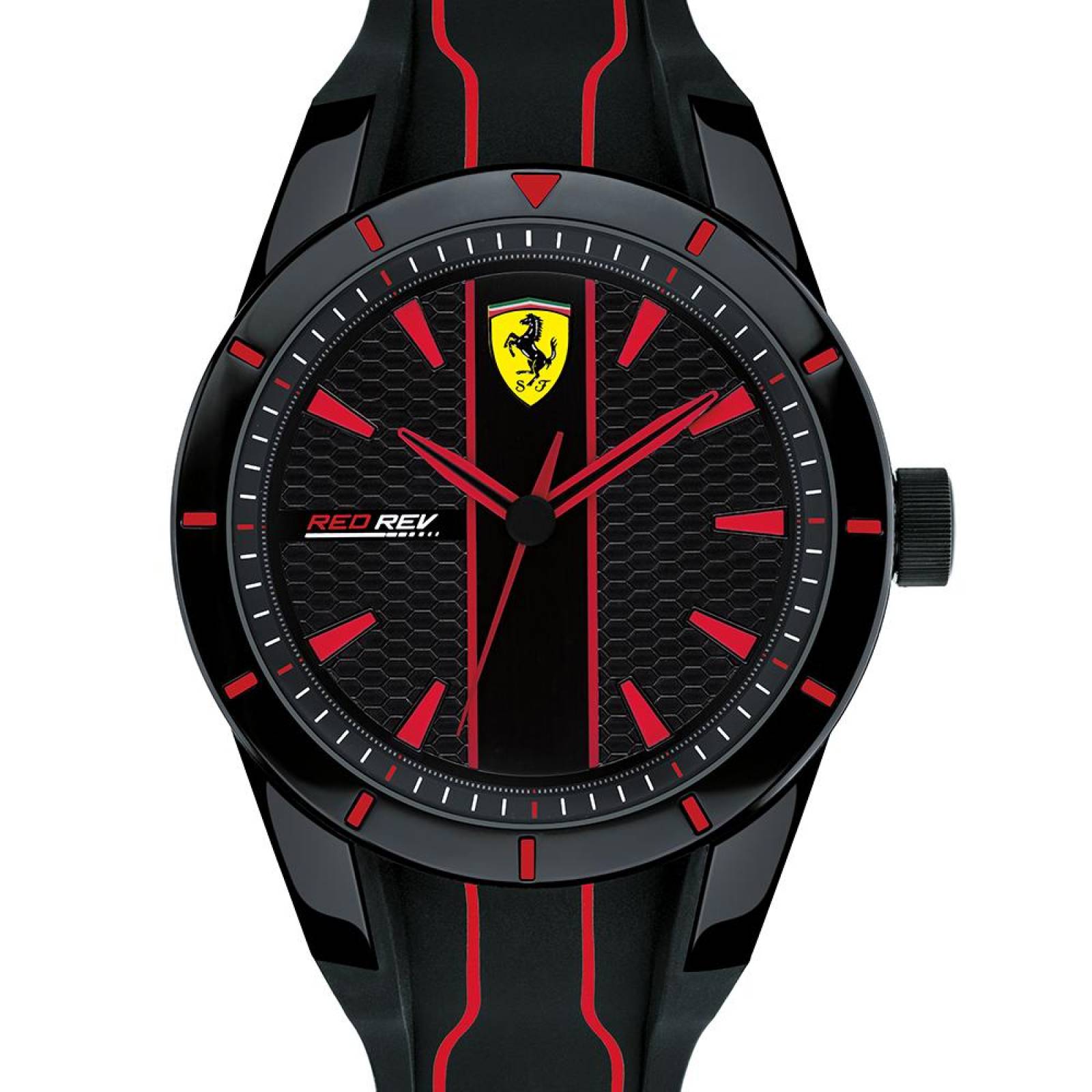 Reloj Ferrari Hombre Redrev Negro 0830481 - S007 