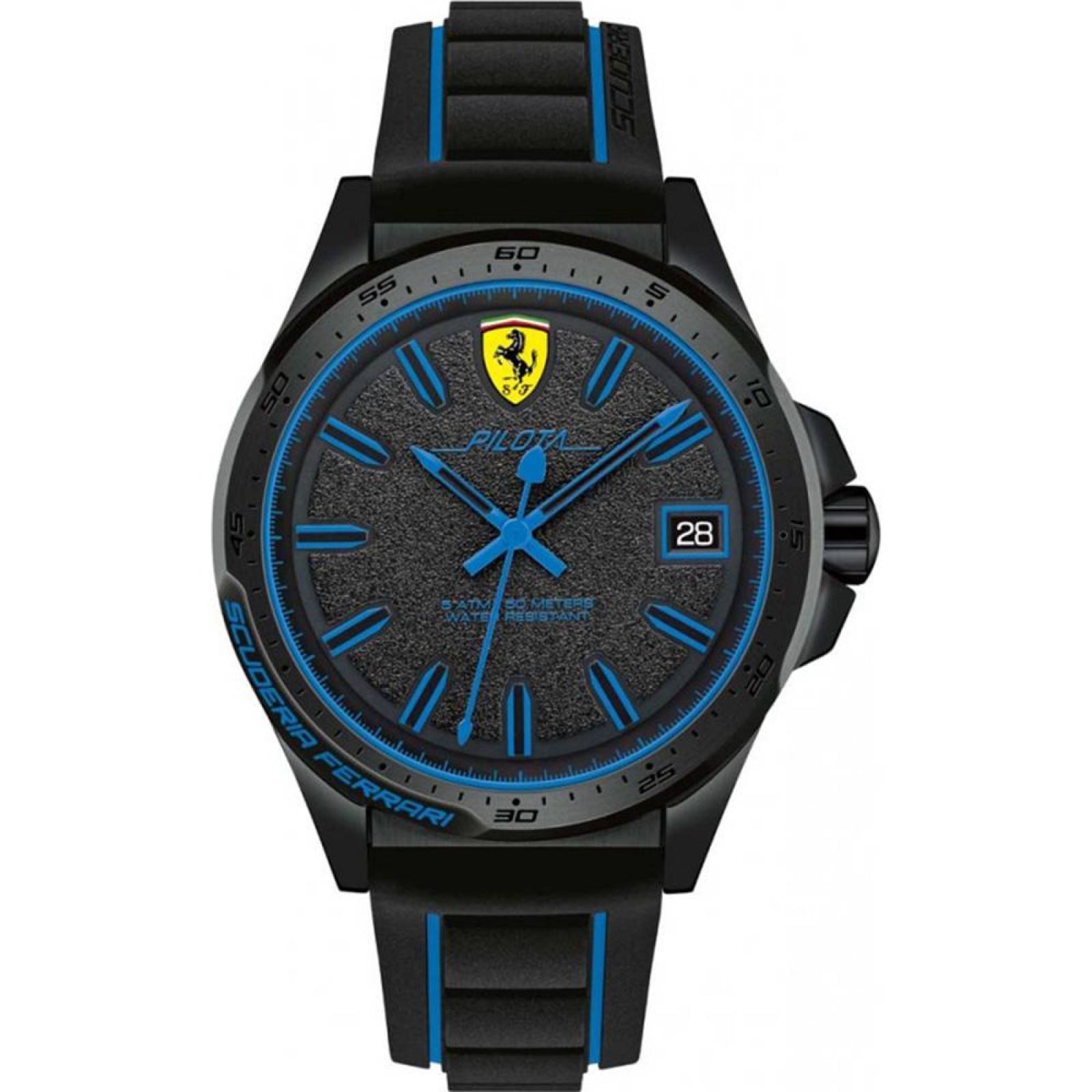 Reloj Ferrari Hombre Pilota Negro 0830423 - S007 