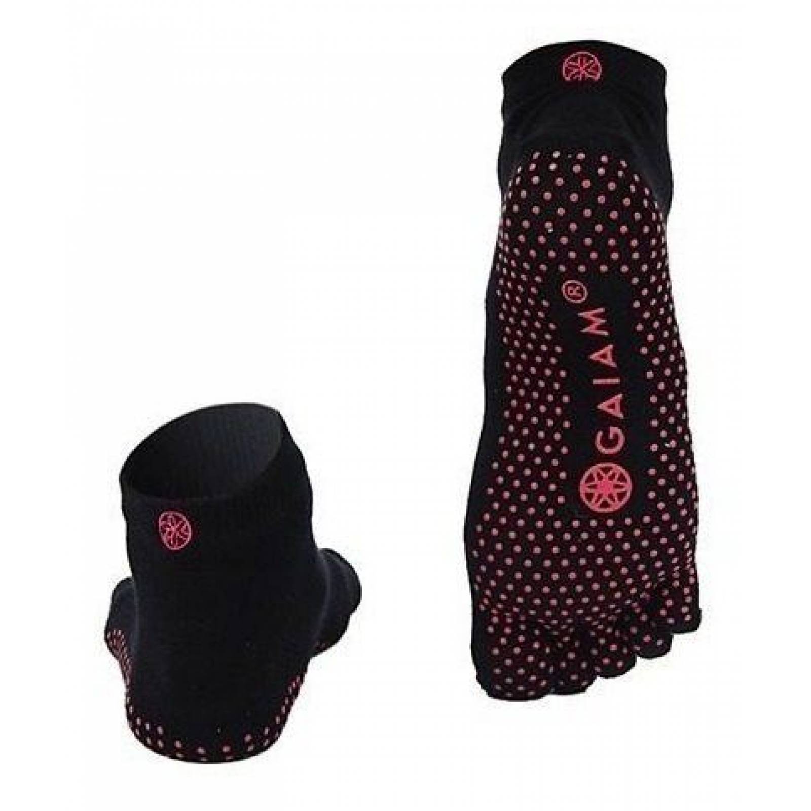Calcetines De Yoga Mediano Rosa - Gaiam 