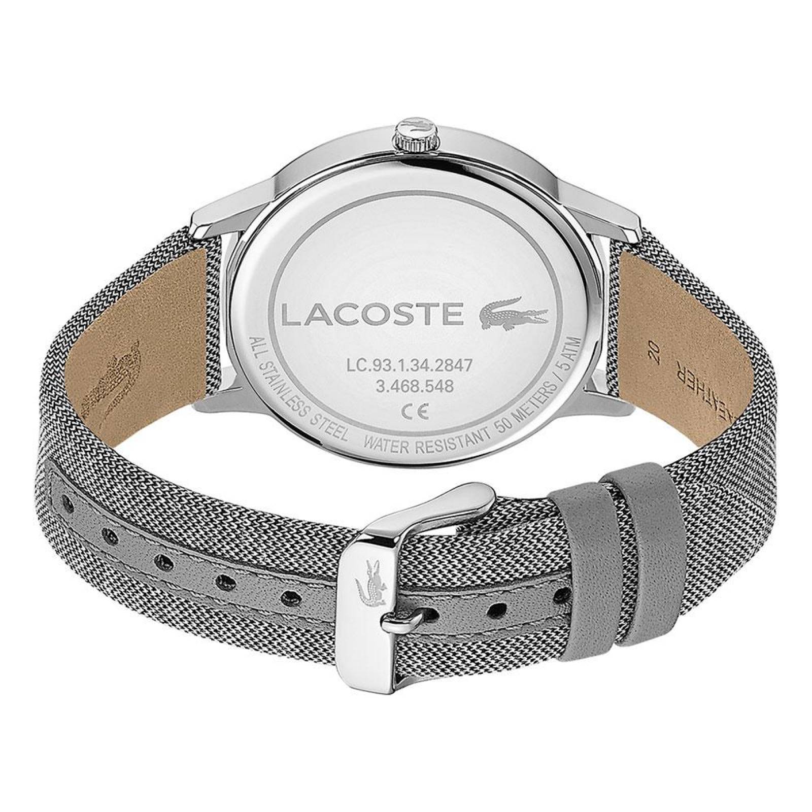 Reloj Lacoste Hombre Madrid Gris 2011031 - S007 