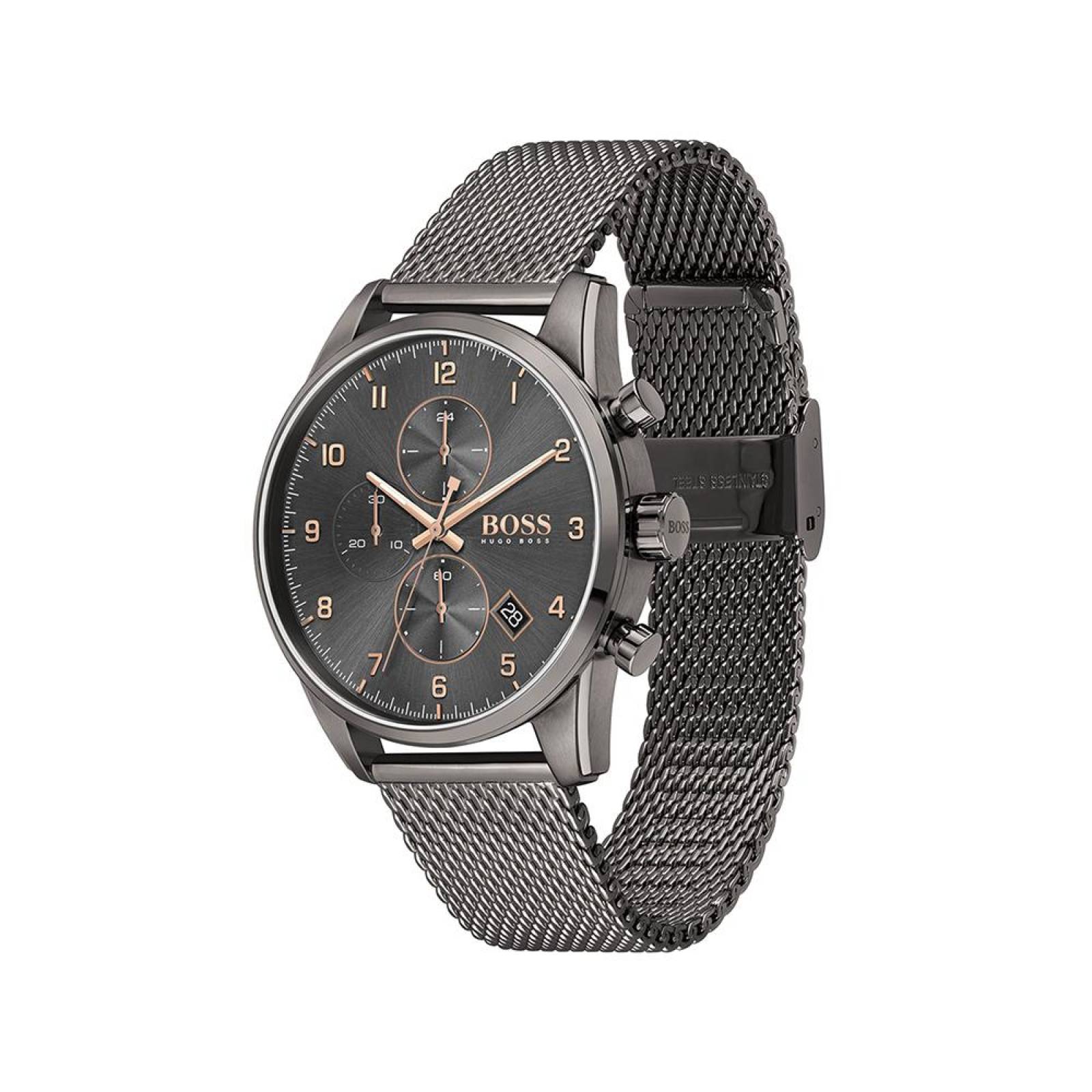 Reloj Hugo Boss Hombre Acero Inoxidable 1513837 Skymaster