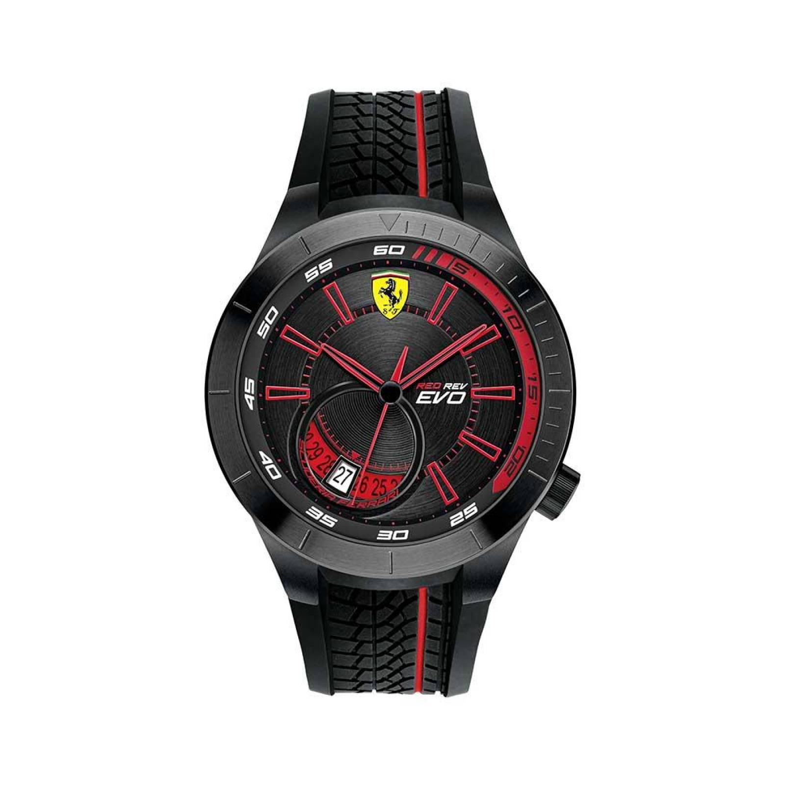 Reloj Ferrari Hombre Redrev Evo Negro 0830339 - S007 
