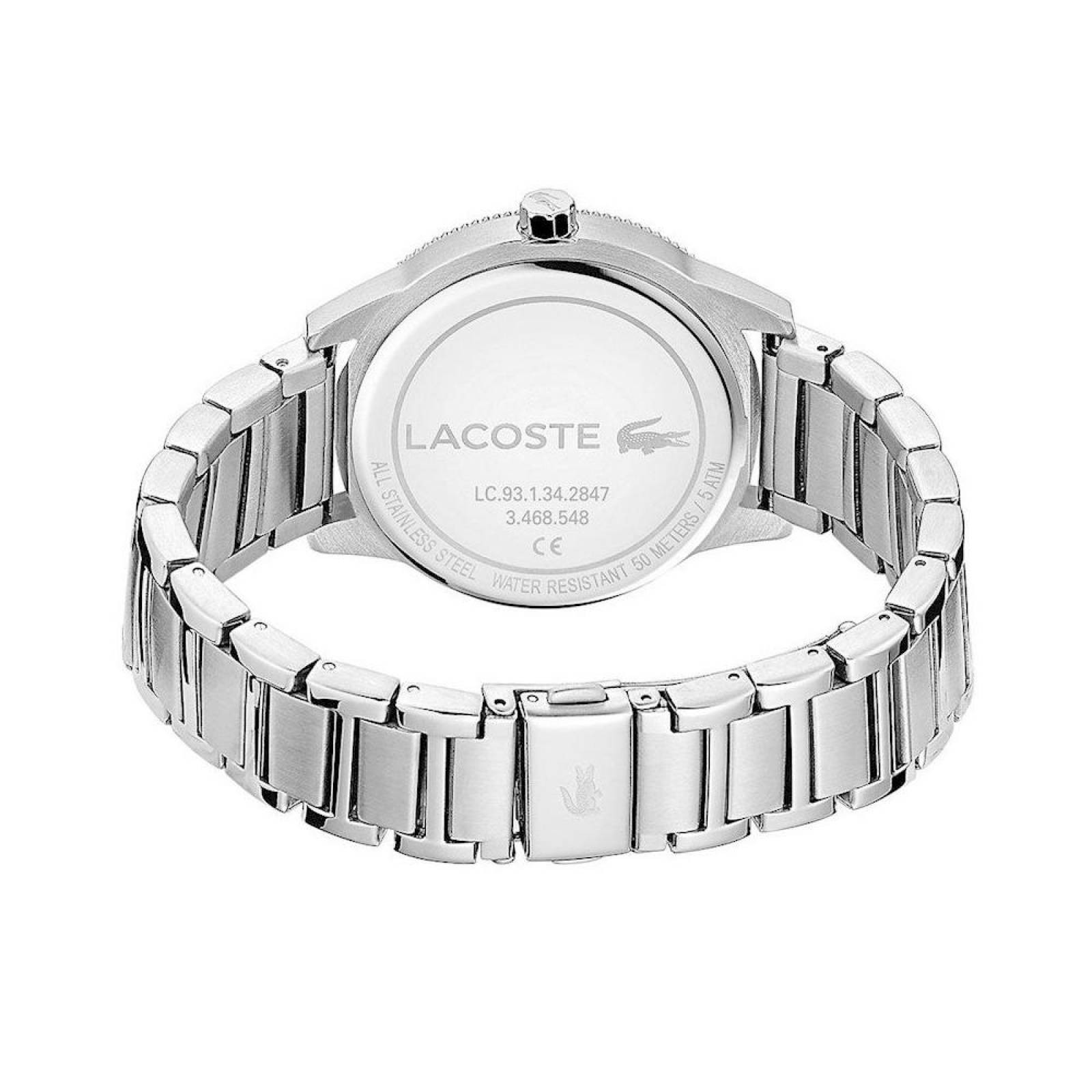 Reloj Lacoste Hombre Key West Plateado 2011014 - S007 