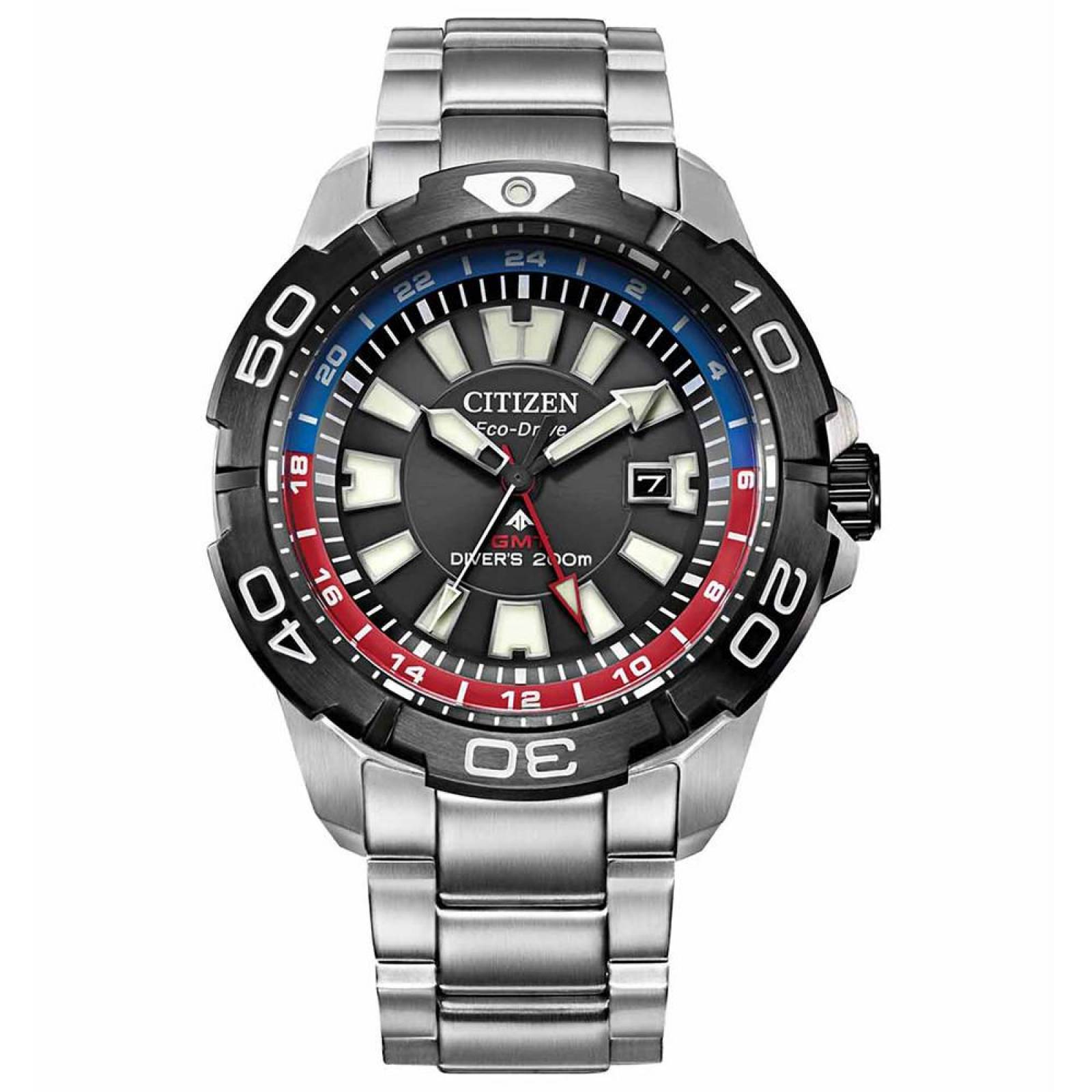 Reloj Citizen Eco-Drive Promastr Diver Gmt BJ7128-59E Hombre 