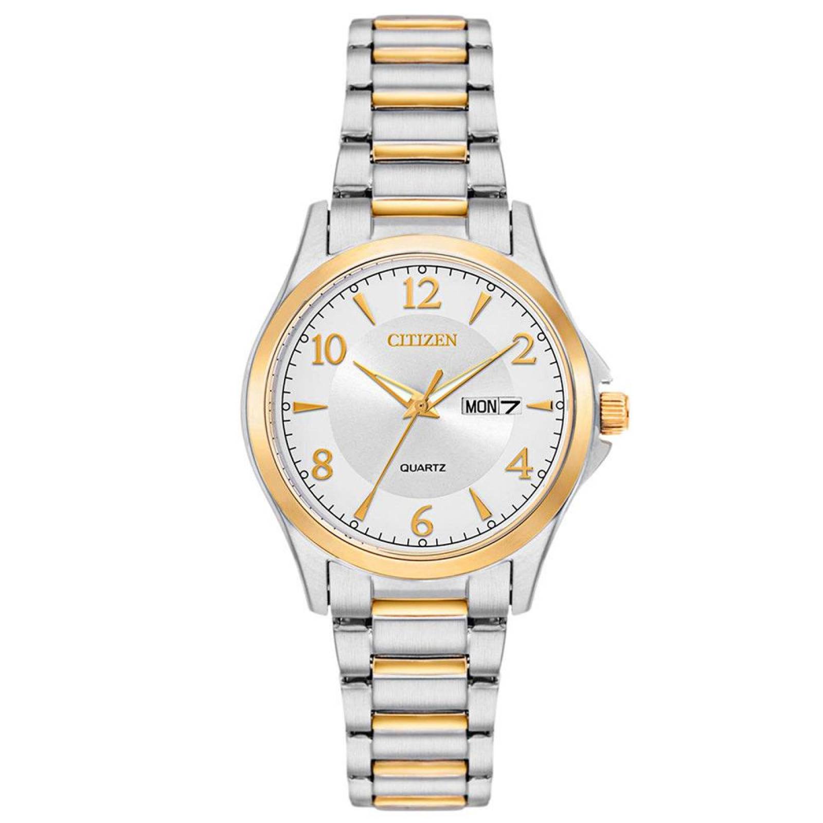 Reloj Citizen Quartz Men's And Ladie's Qzo EQ0595-55A Mujer 