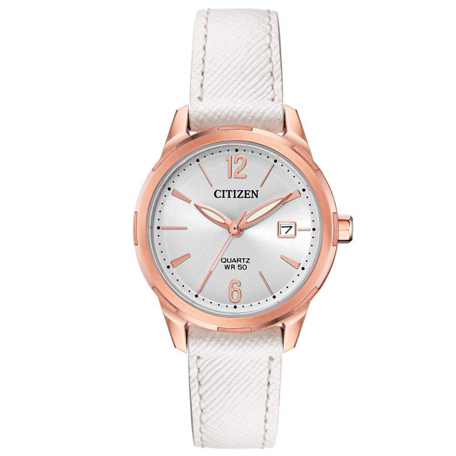 Reloj Citizen Quartz Ladie's Qzo EU6073-02A Para Mujer 