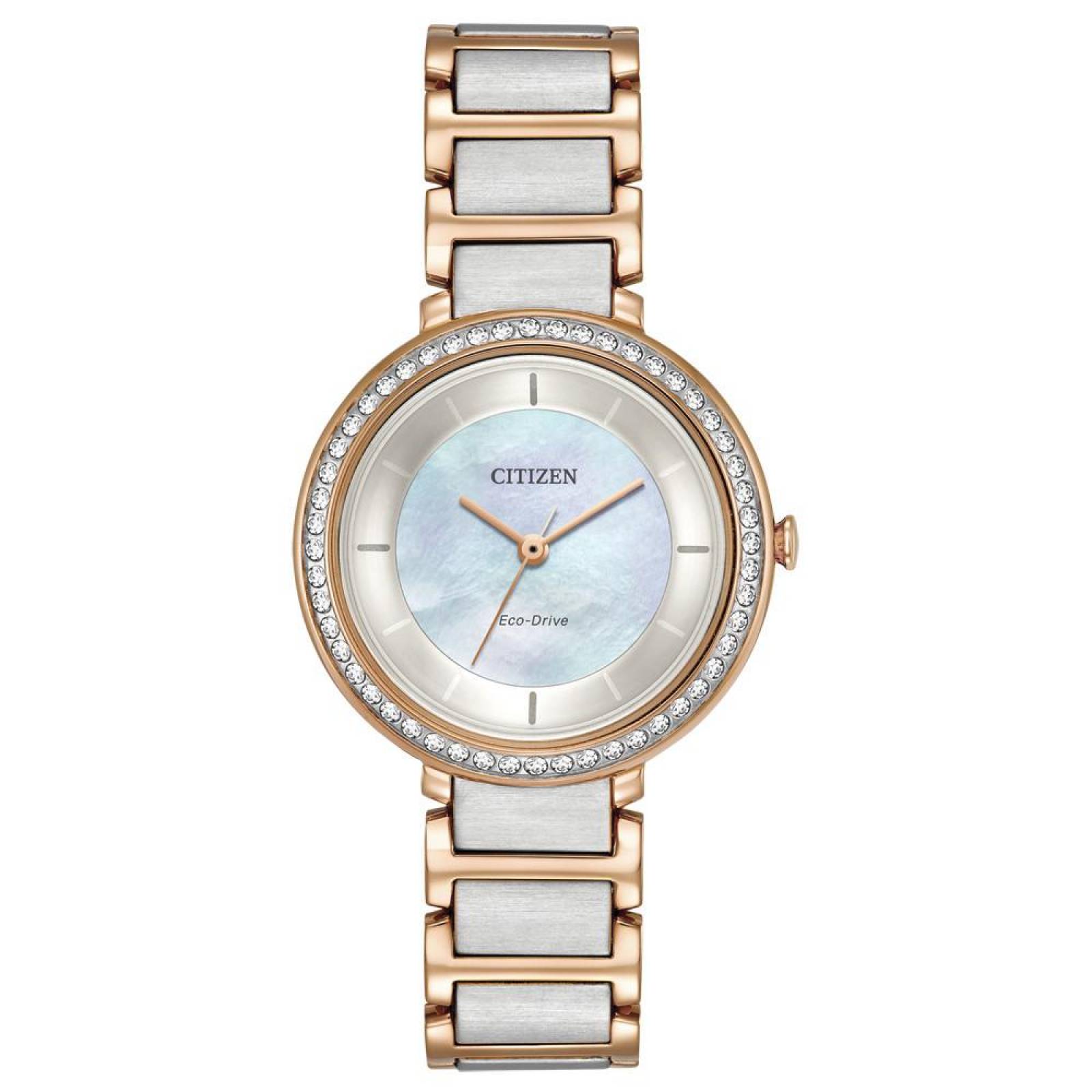 Reloj Citizen Eco-Drive Silhouette Crystal EM0483-89D Mujer