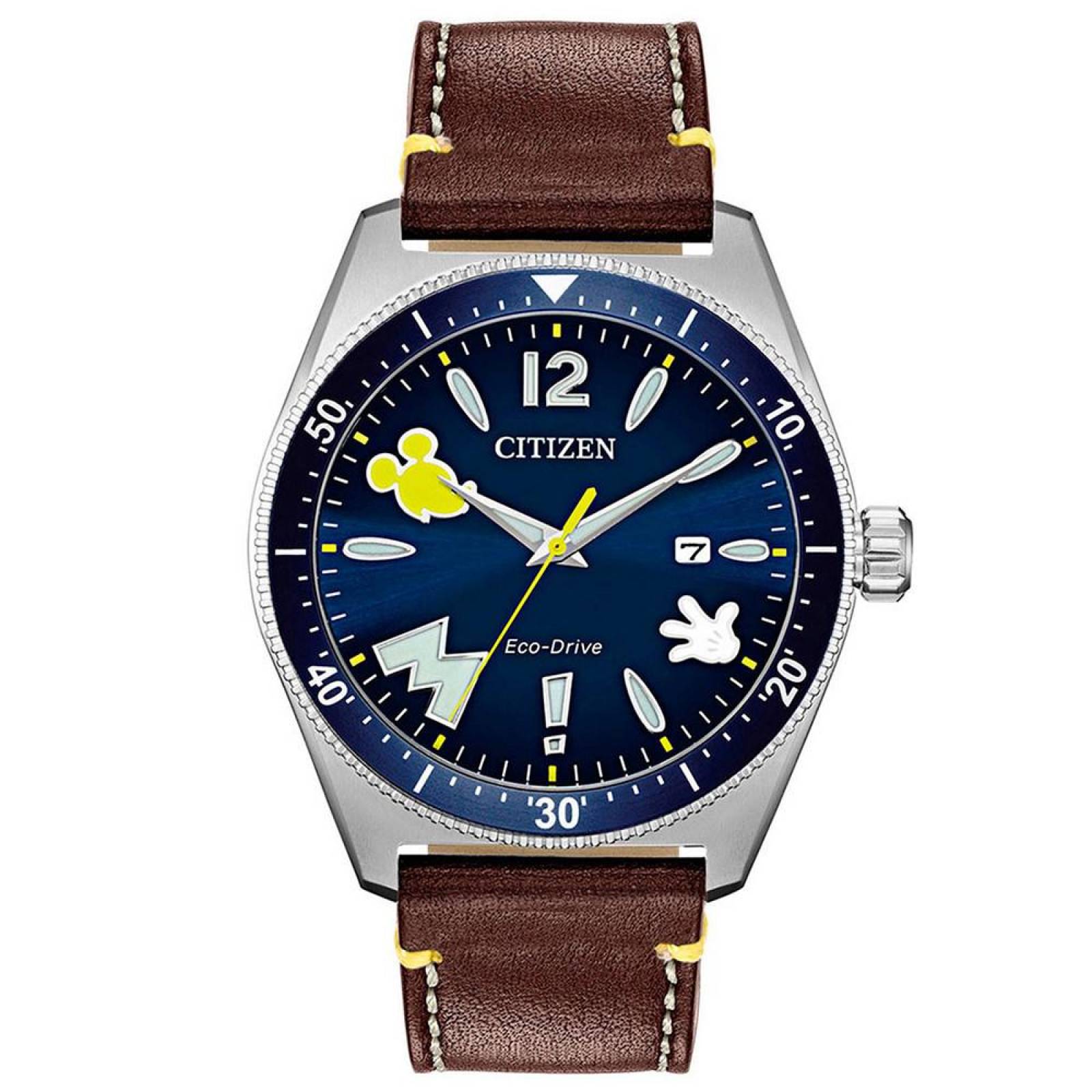 Reloj Citizen Eco-Drive Mickey Mouse AW1599-00W Para Hombre 