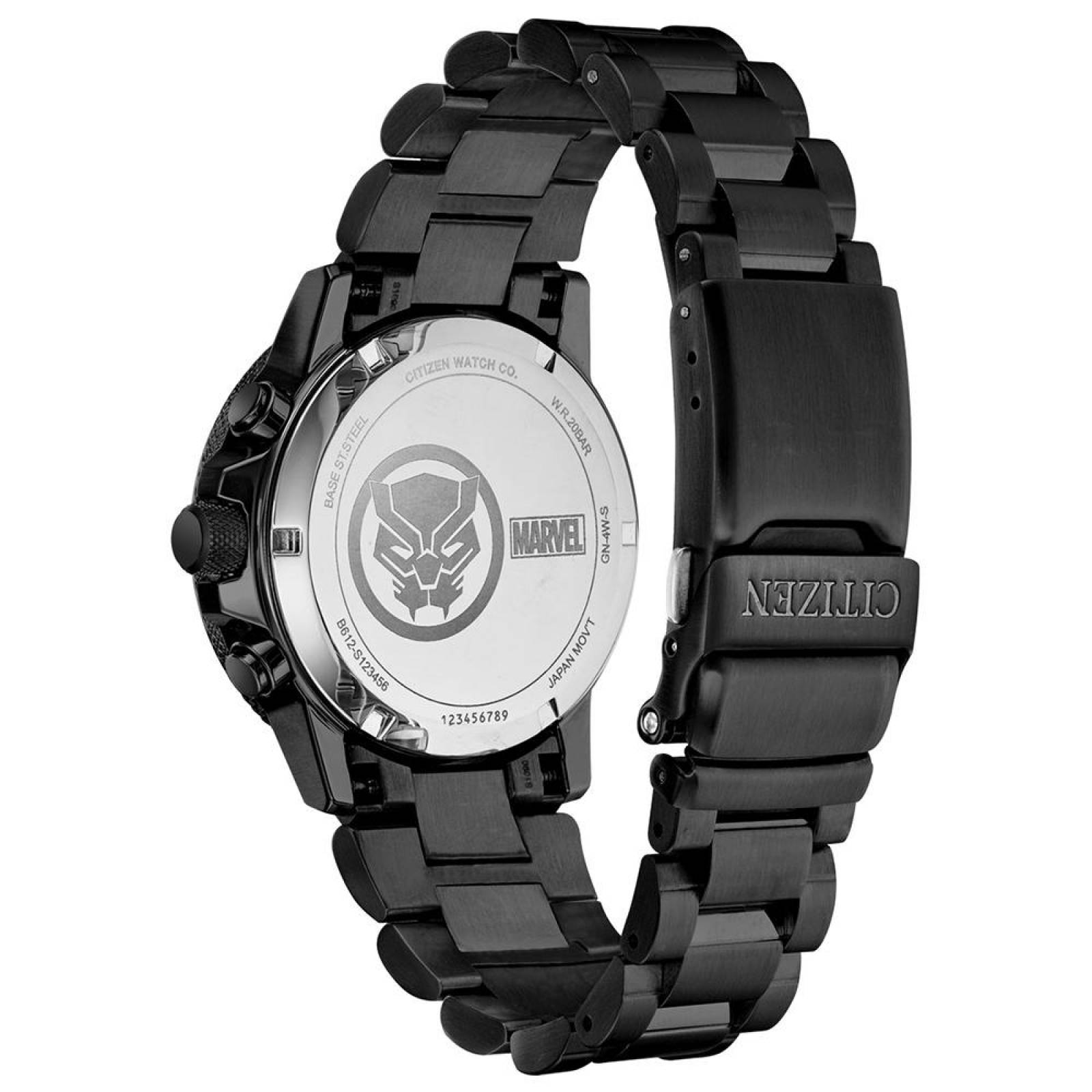 Reloj Citizen Eco-Drive Black Panther CA0297-52W Para Hombre 