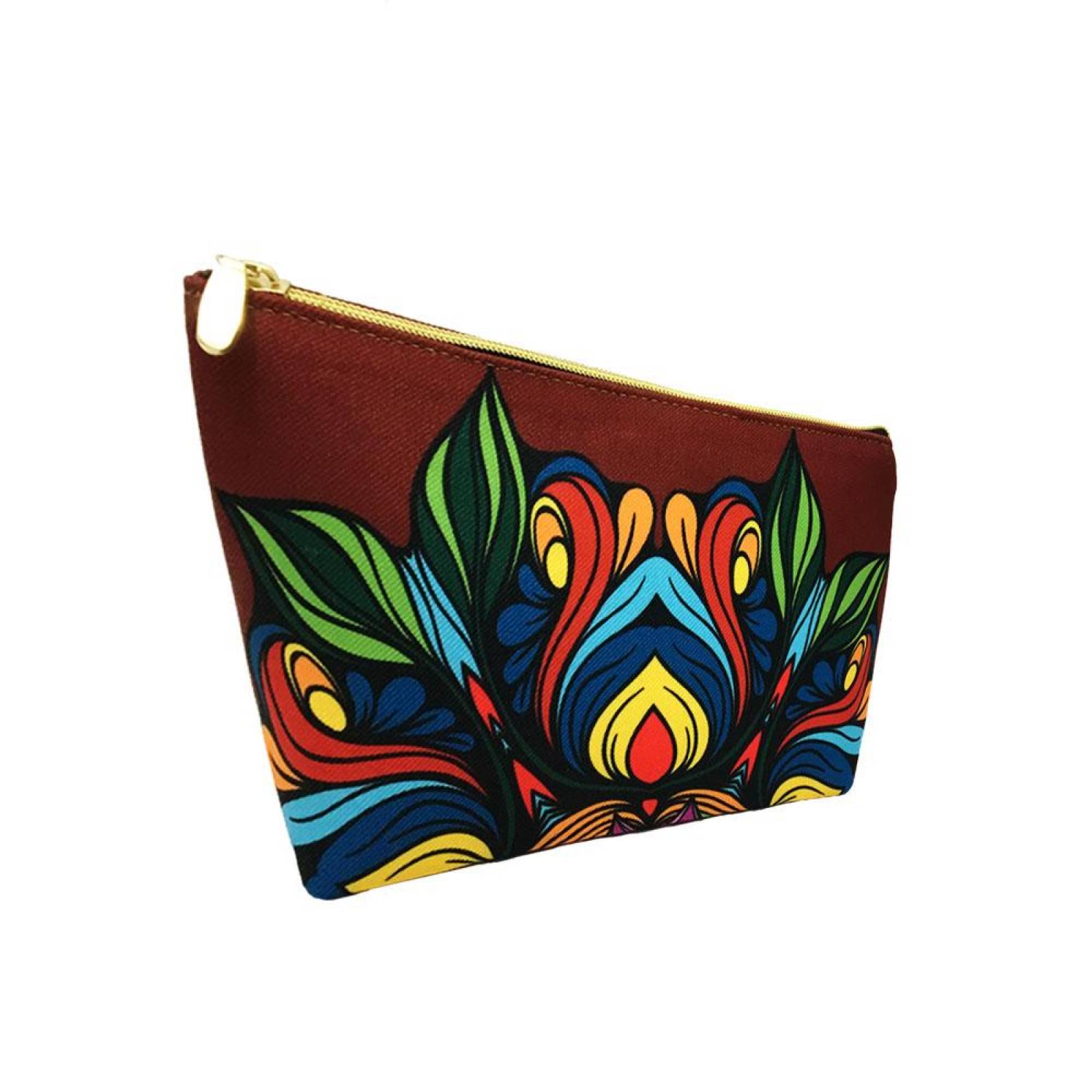 Bolsa Maquillaje Dama Chula Mandala Multicolor 90-022 - S014 