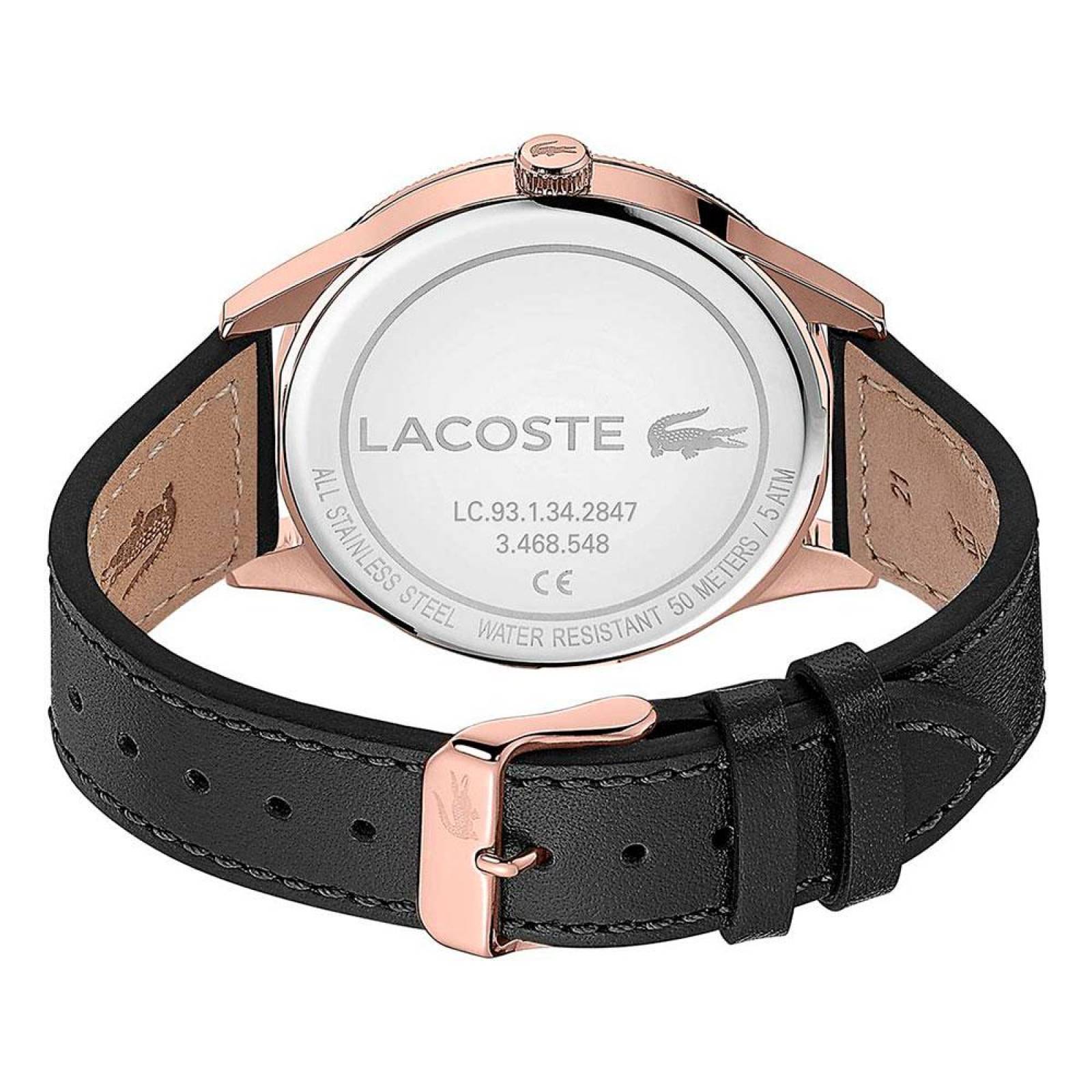 Reloj Lacoste Hombre Continental Negro 2011042 - S007 