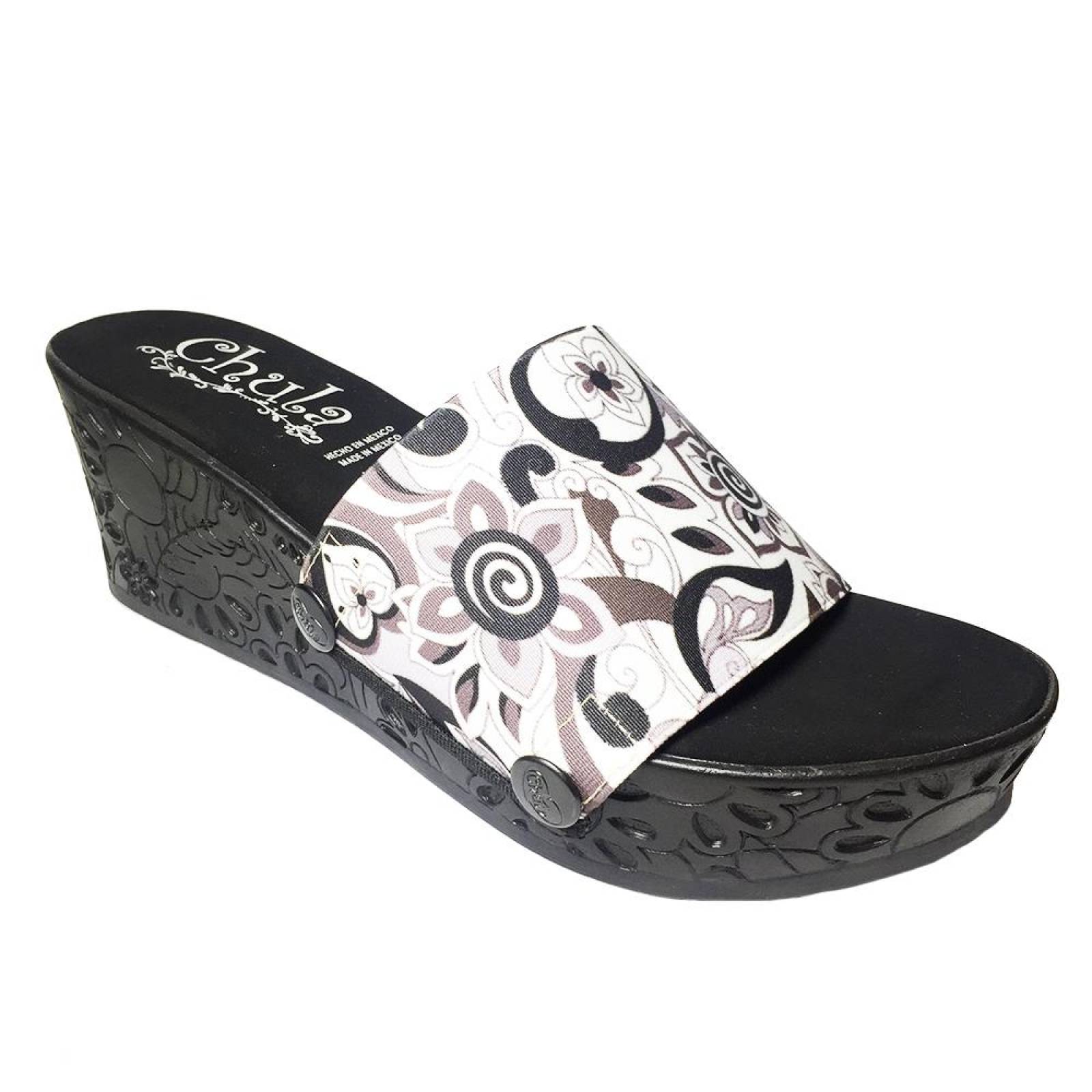 Sandalias Intercambiable Kit 3 en 1 Dama Chula 201-07 - S014