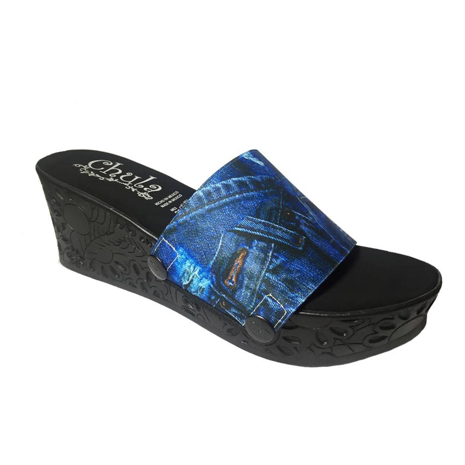 Sandalias Intercambiable Kit 3 en 1 Dama Chula 201-07 - S014