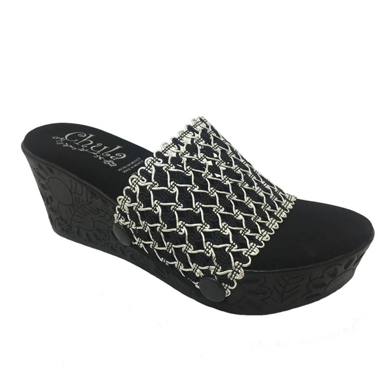 Sandalias Intercambiable Kit 3 en 1 Dama Chula 201-07 - S014