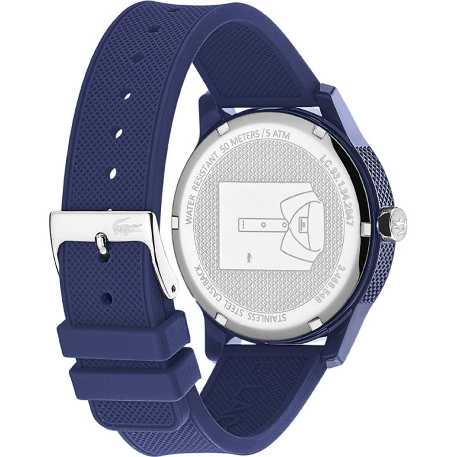 Reloj Lacoste Hombre Silicona 2010987 Lacoste.12.12 