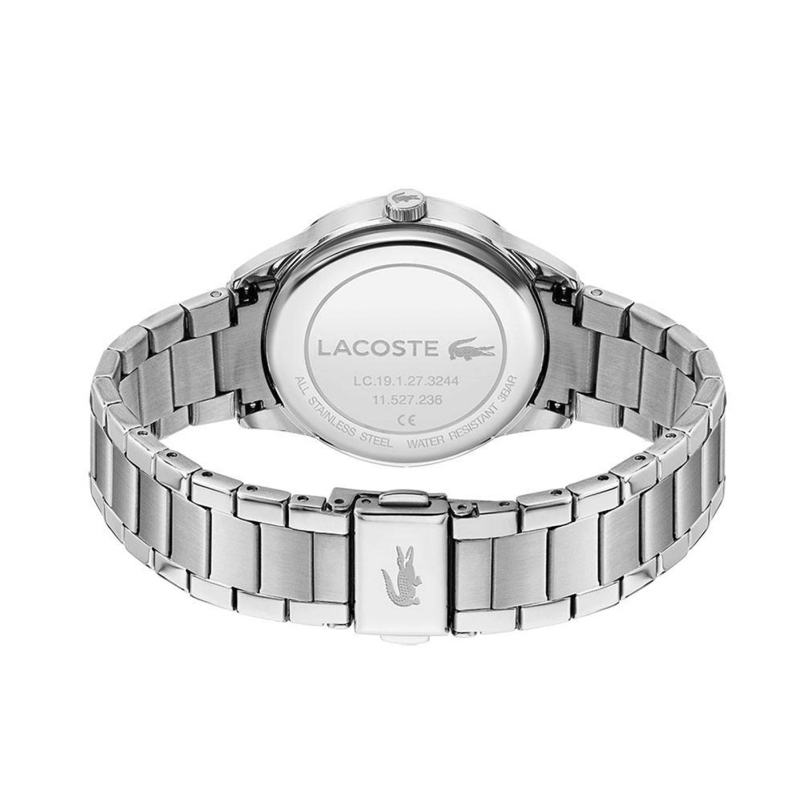 Reloj Lacoste Mujer Acero Inoxidable 2001174 Ladycroc 