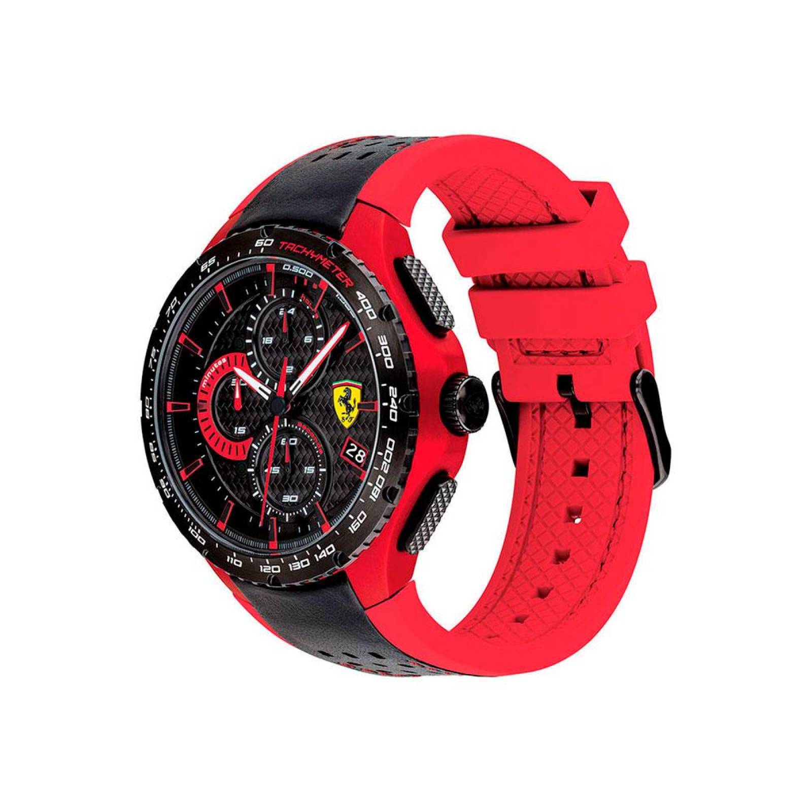 Reloj Ferrari Pista Negro 0830733 Para Hombre 