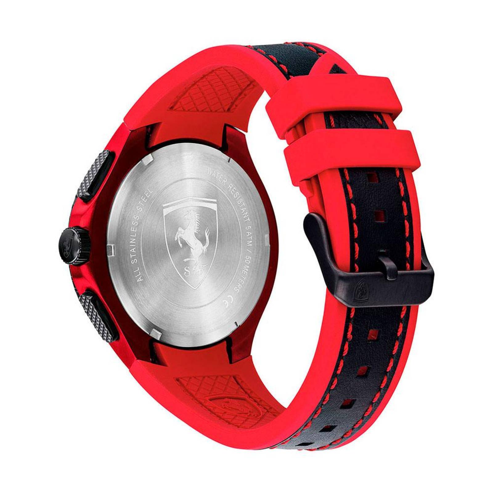 Reloj Ferrari Pista Negro 0830733 Para Hombre 