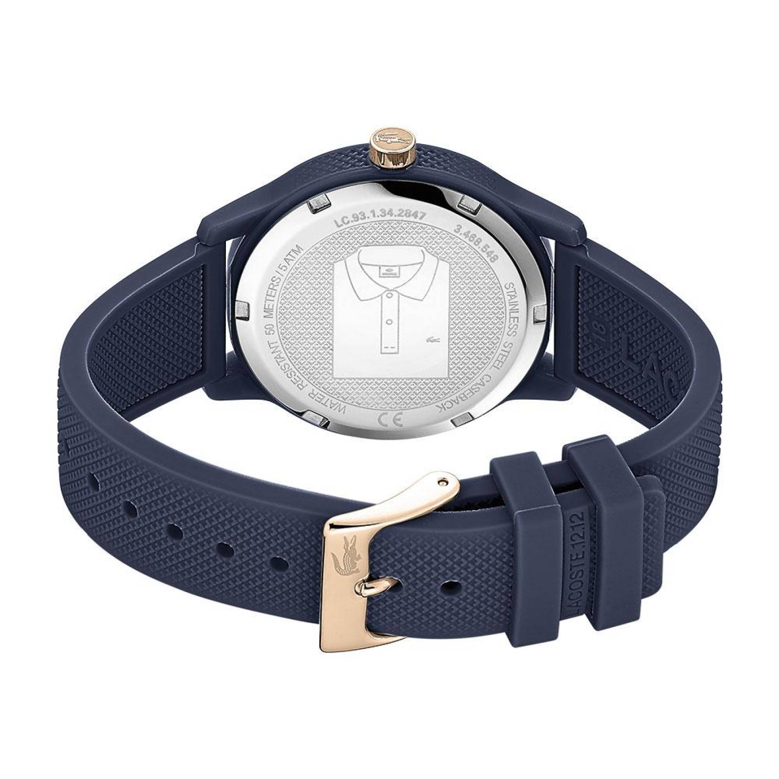 Reloj Lacoste Mujer Silicona 2001067 Lacoste.12.12 Ladies 