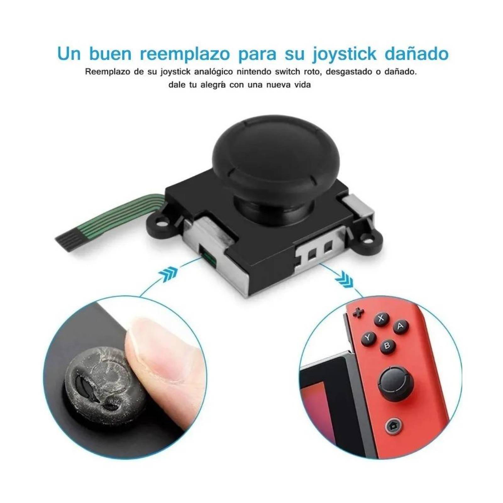 Kit Reparación Control Joycon Nintendo Switch 16 en 1 - S002