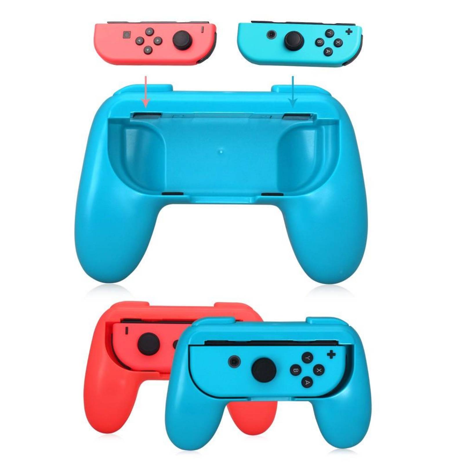 Mando Control Grip Joycon Nintendo Switch Genérico - S002