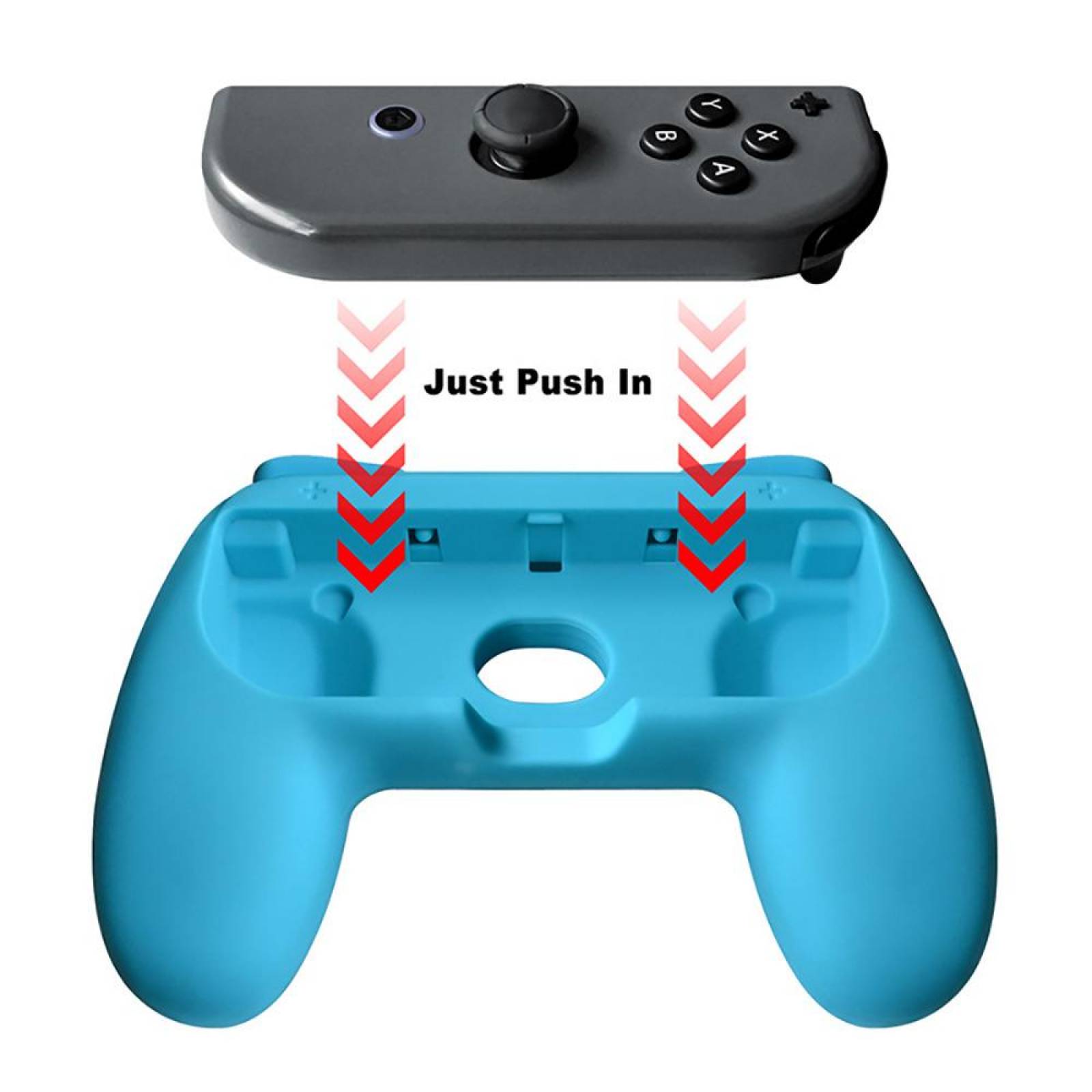 Mando Control Grip Joycon Nintendo Switch Genérico - S002