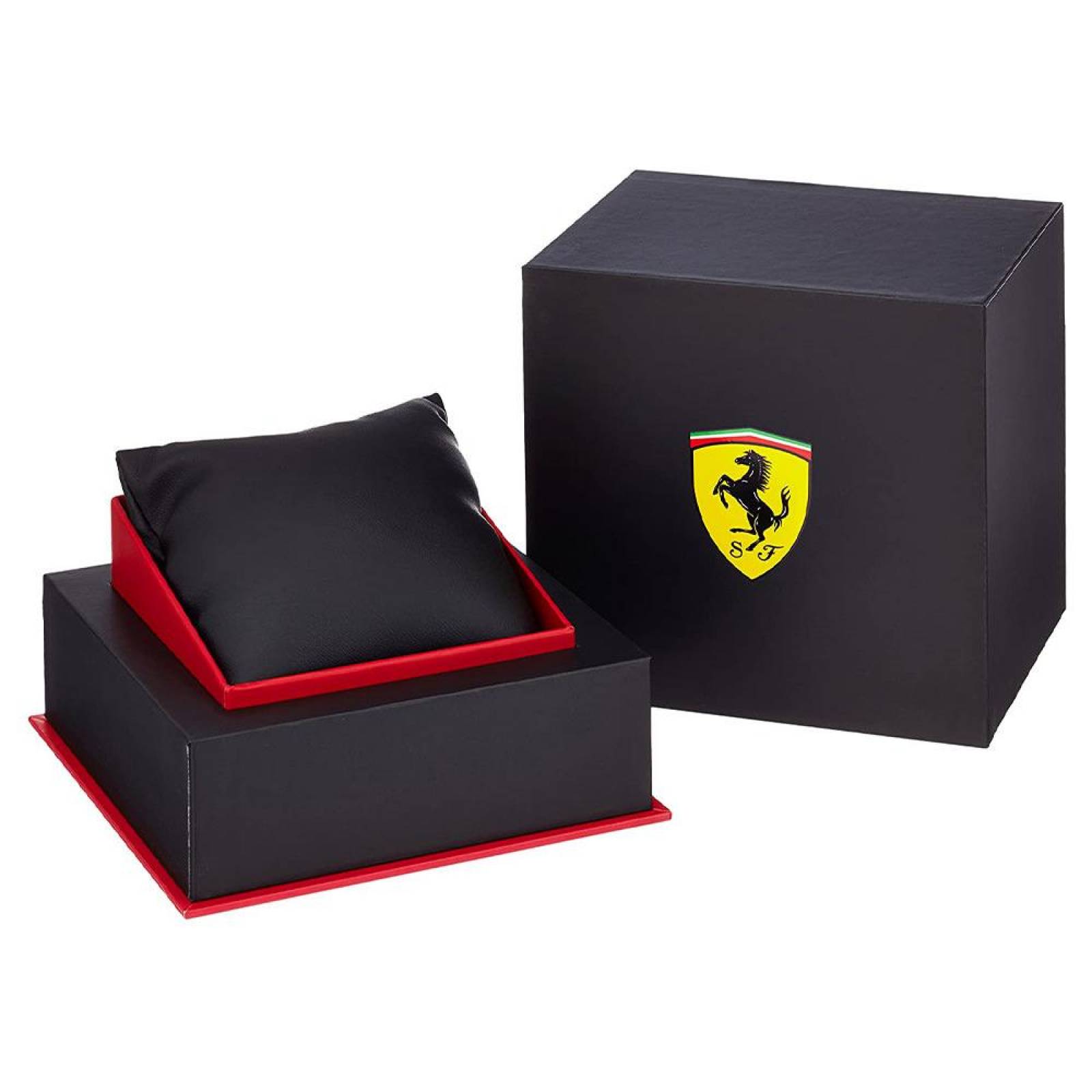 Reloj Ferrari Pilota Evo Negro 0830823 Para Hombre