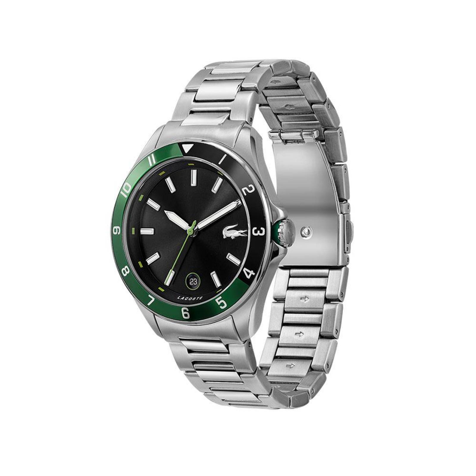 Reloj Lacoste Hombre Acero Inoxidable 2011129 Tiebreaker 