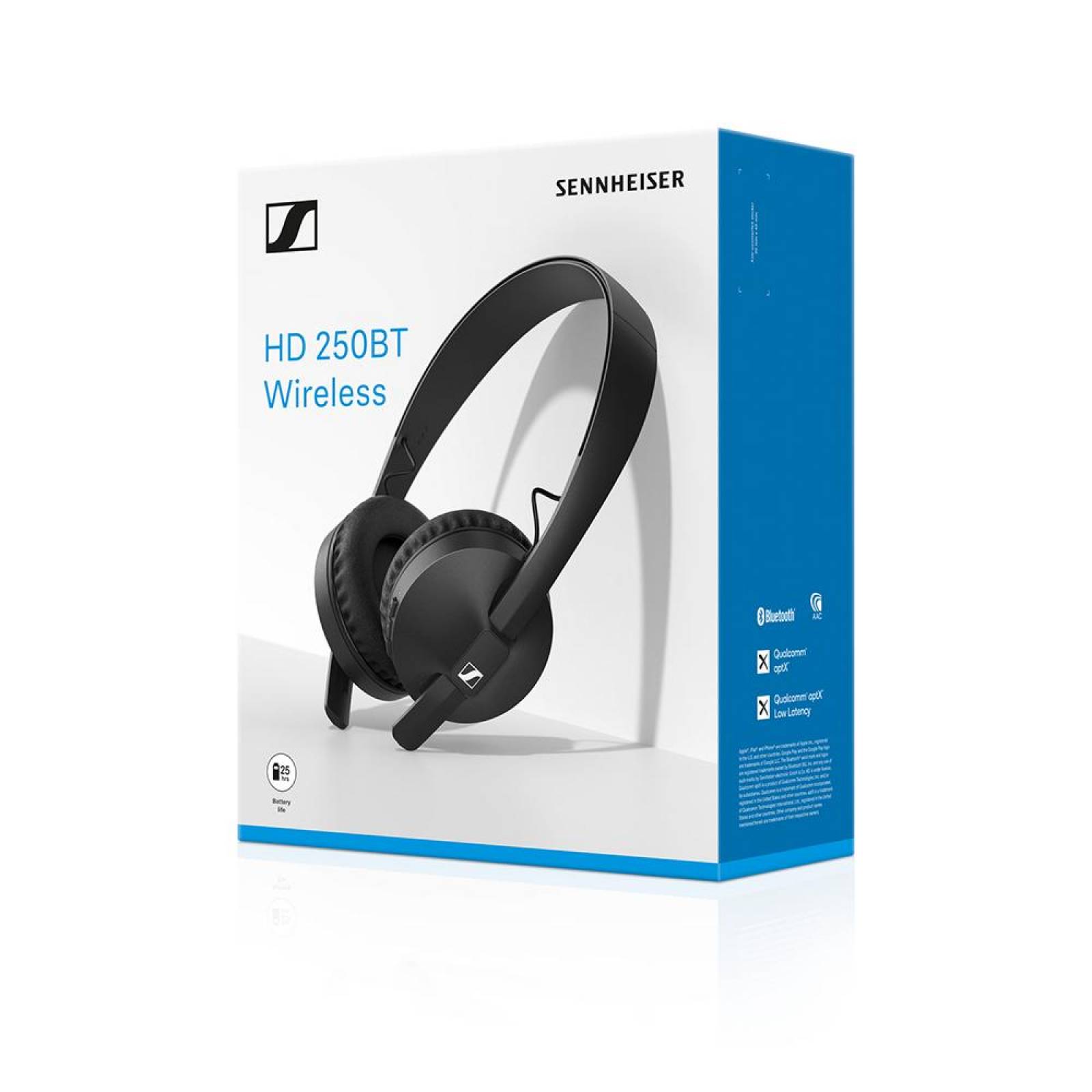 Audífonos Inalámbrico Sennheiser On-ear Blk HD 250BT - S013