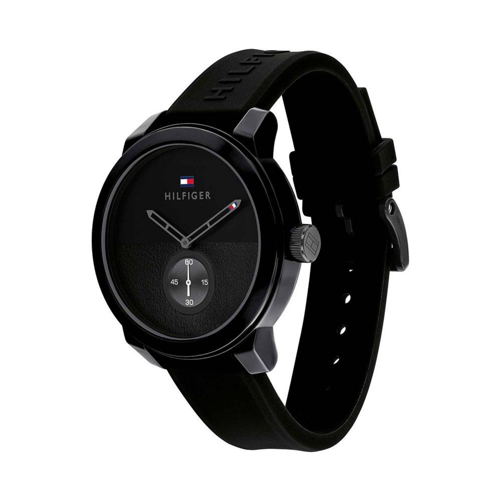 Reloj Tommy Hilfiger Hombre Denim Negro 1791802 - S007 