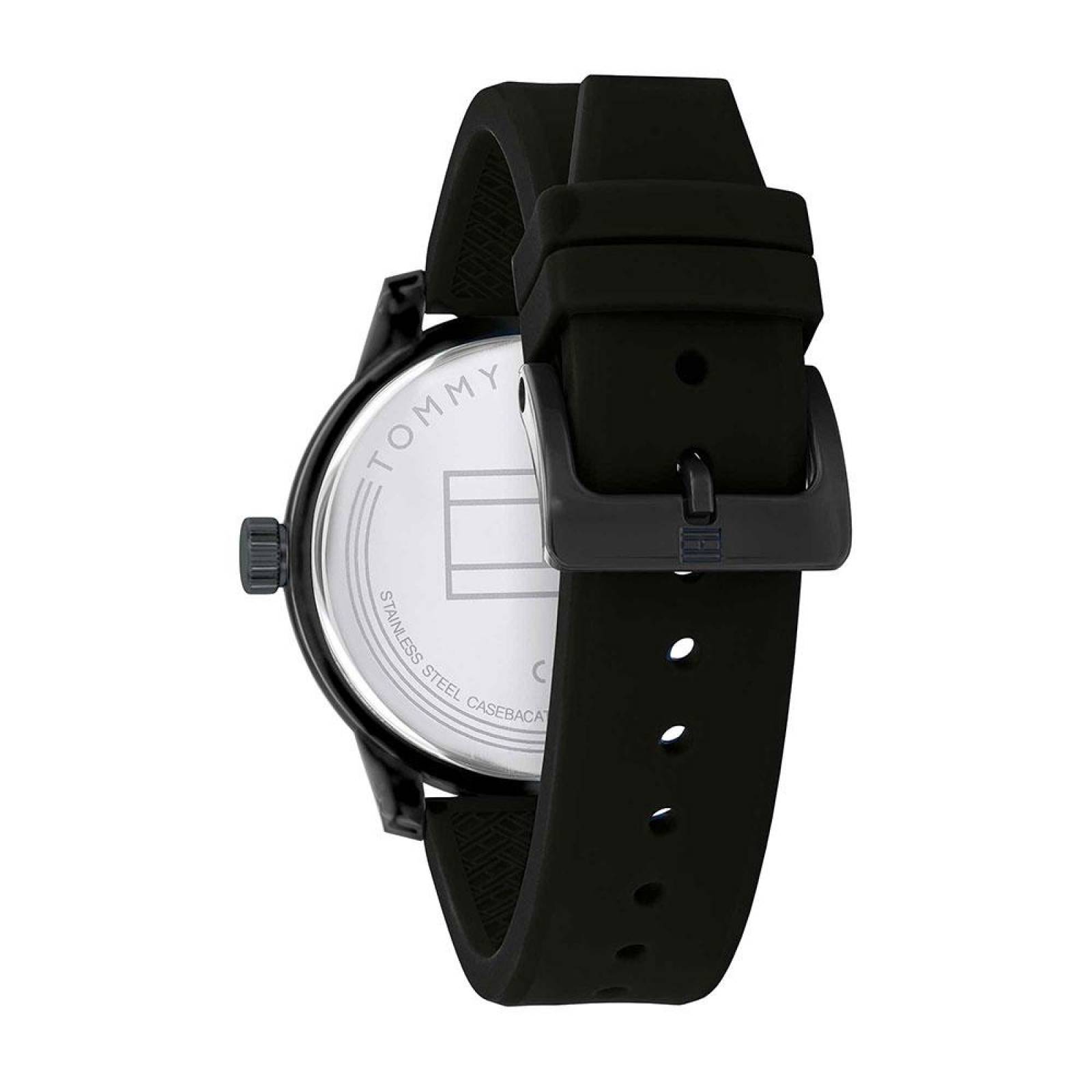 Reloj Tommy Hilfiger Hombre Denim Negro 1791802 - S007 