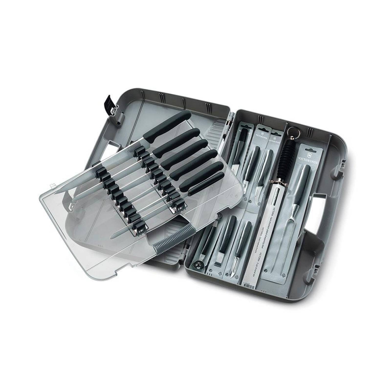 Cuchillos Victorinox Set 14 Piezas Gris 5.4903 - S025 