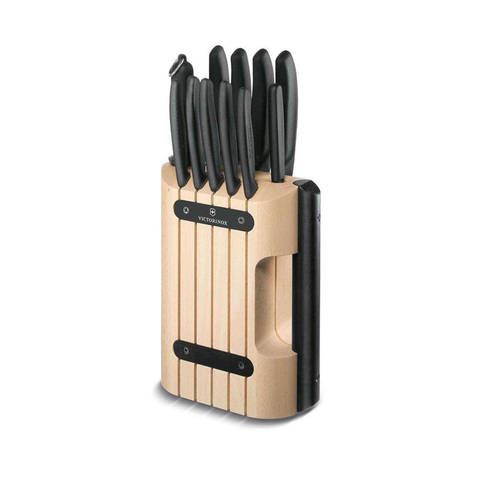 Cuchillos Victorinox Set 11 Pza Negro 6.7153.11 - S025 