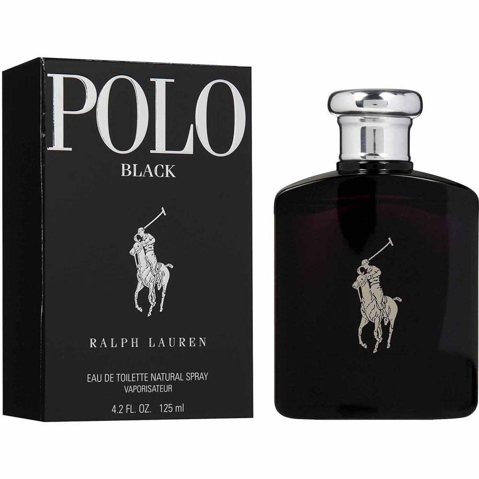 Ralph Lauren Polo Black 125ml Eau de Toilette Para Hombre 