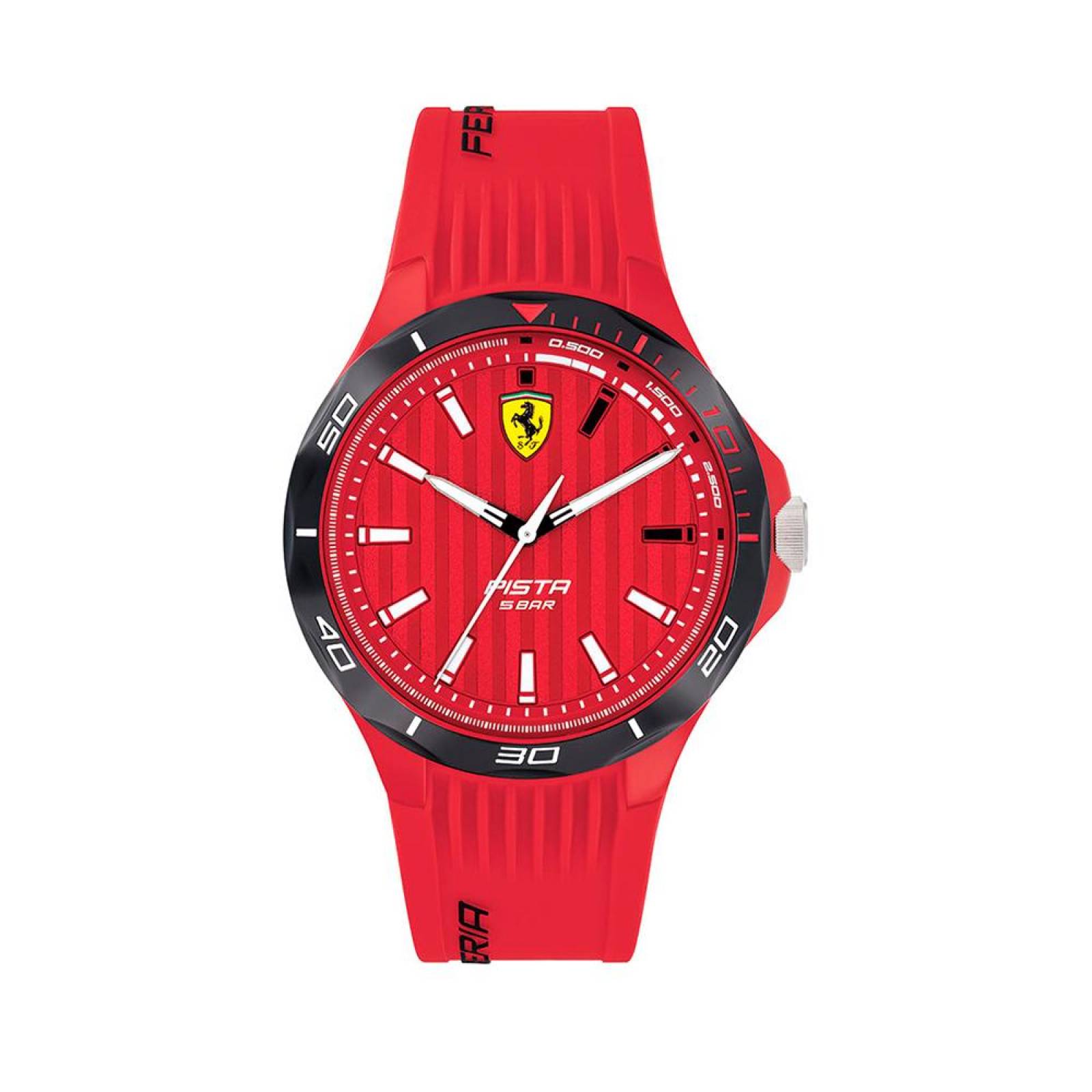 Reloj Ferrari Hombre Pista Rojo 0830781 - S007 