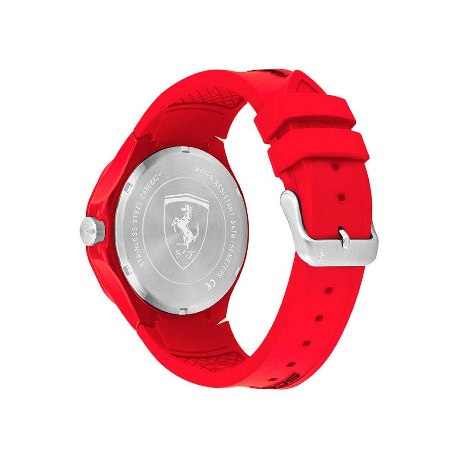 Reloj Ferrari Hombre Pista Rojo 0830781 - S007 