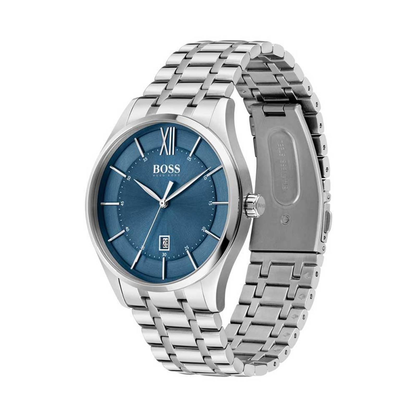 Reloj Hugo Boss Hombre Distinction Plateado 1513798 - S007 