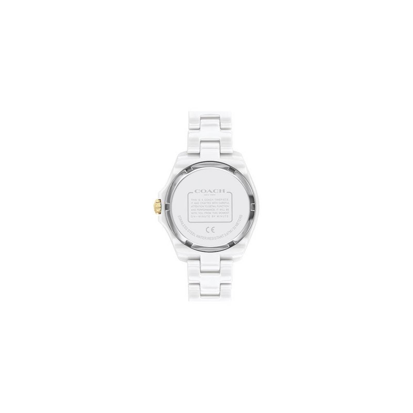 Reloj Coach Mujer Cerámica 14503807 Preston 