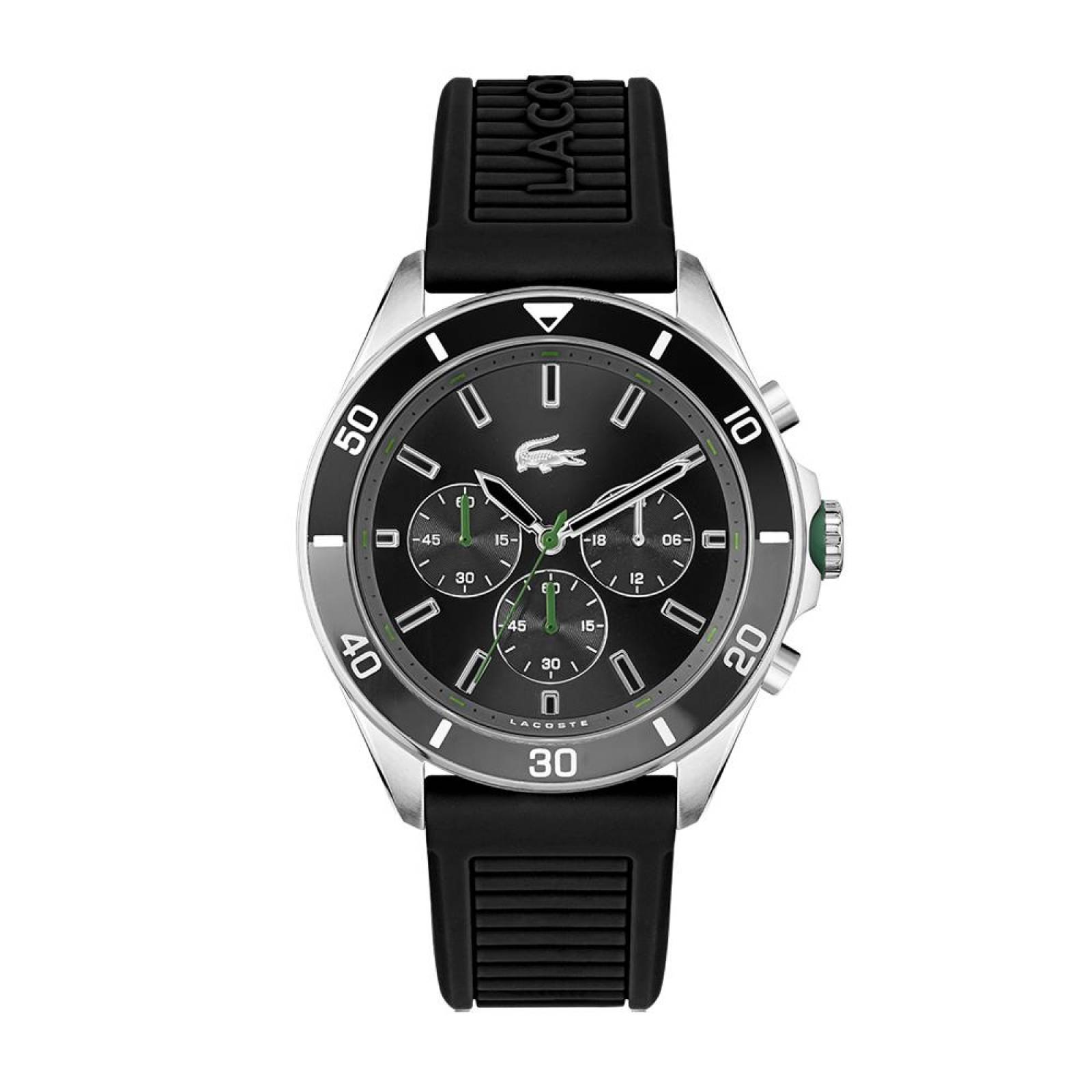 Reloj de hombre Tiebreaker 2011263 de silicona verde · Lacoste · El Corte  Inglés