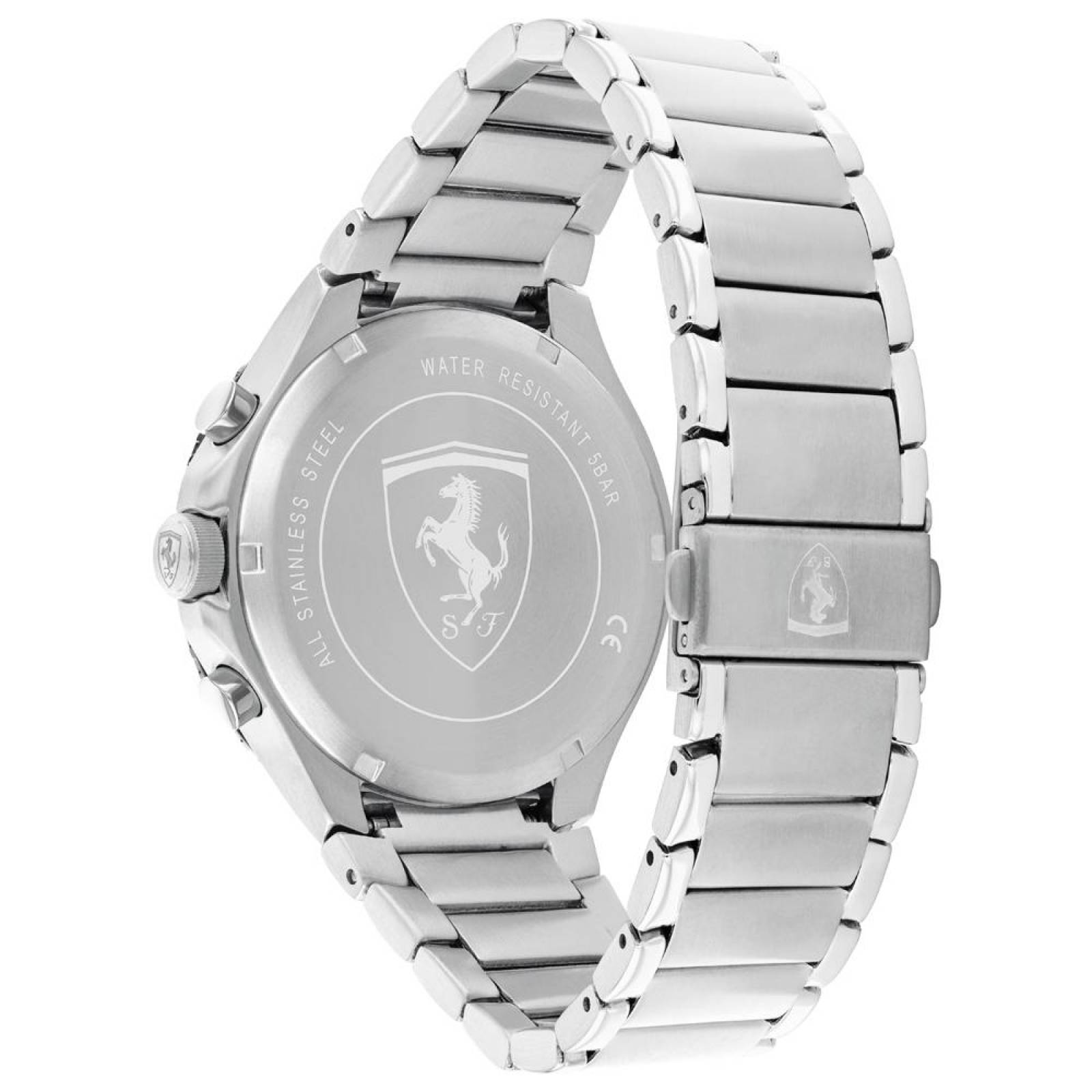 Reloj Ferrari Hombre Pista Dual Track Plata 0830854 - S007