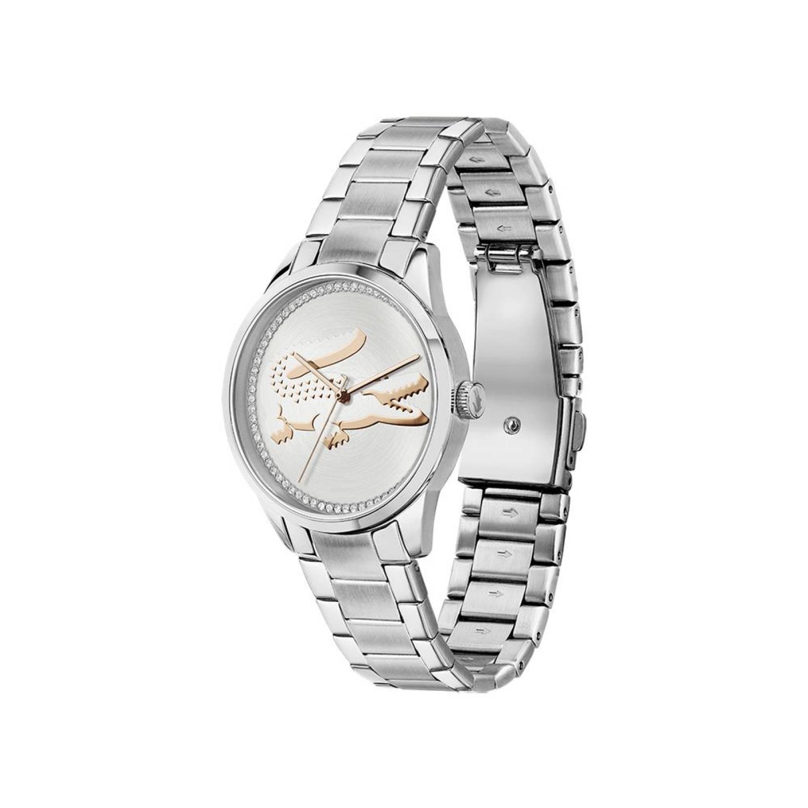 Reloj Lacoste Mujer Acero Inoxidable 2001189 Ladycroc 