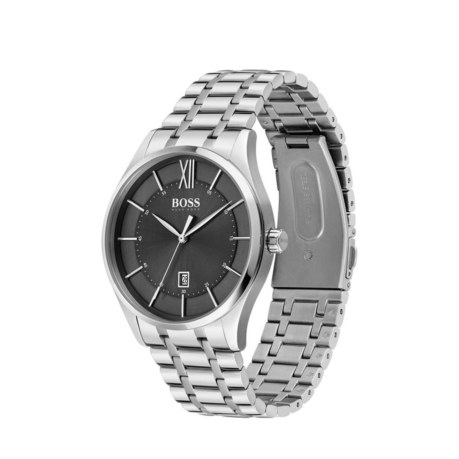 Reloj Hugo Boss Hombre Acero Inoxidable 1513797 Distinction 