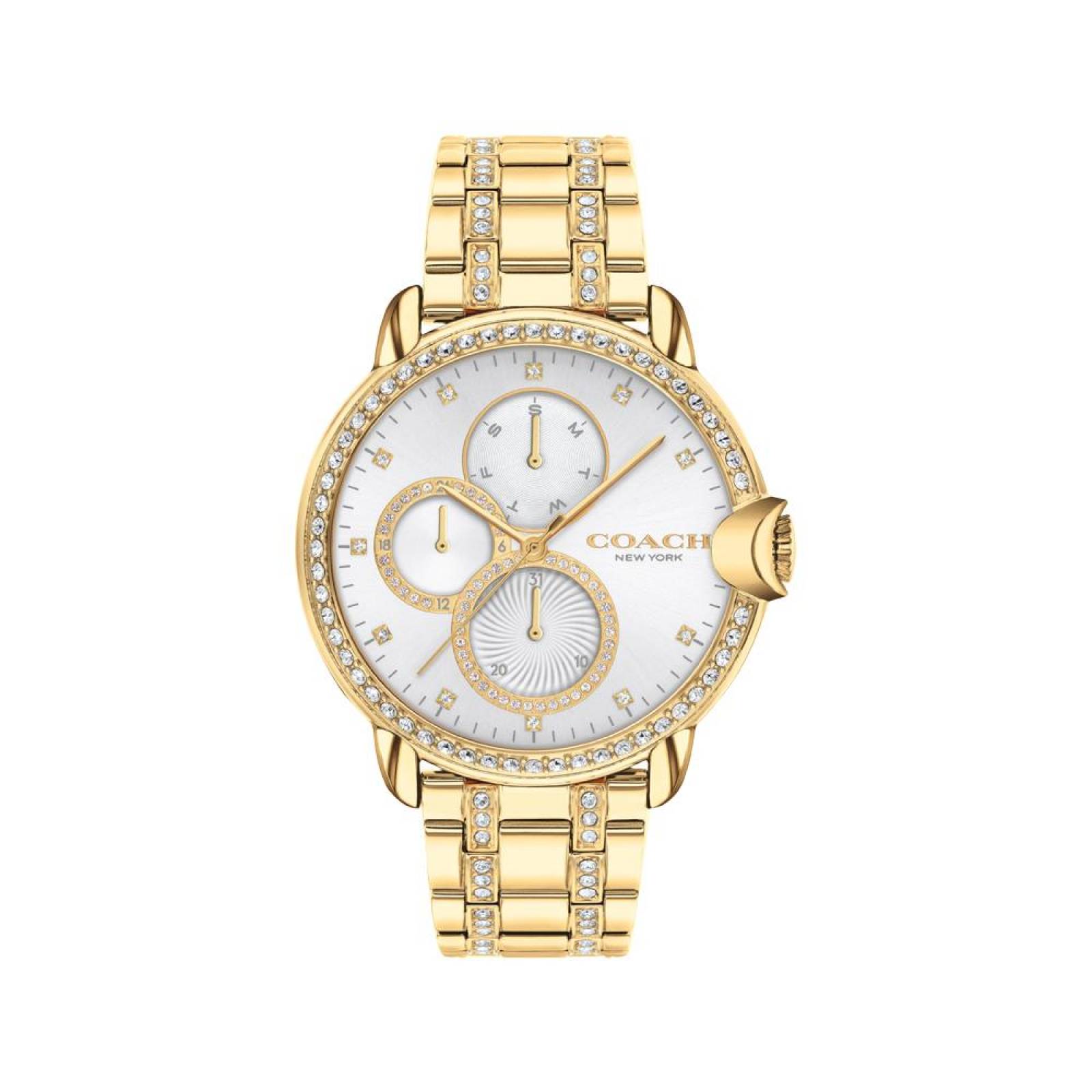 Reloj Coach Dama Color Dorado 14503862 - S007 